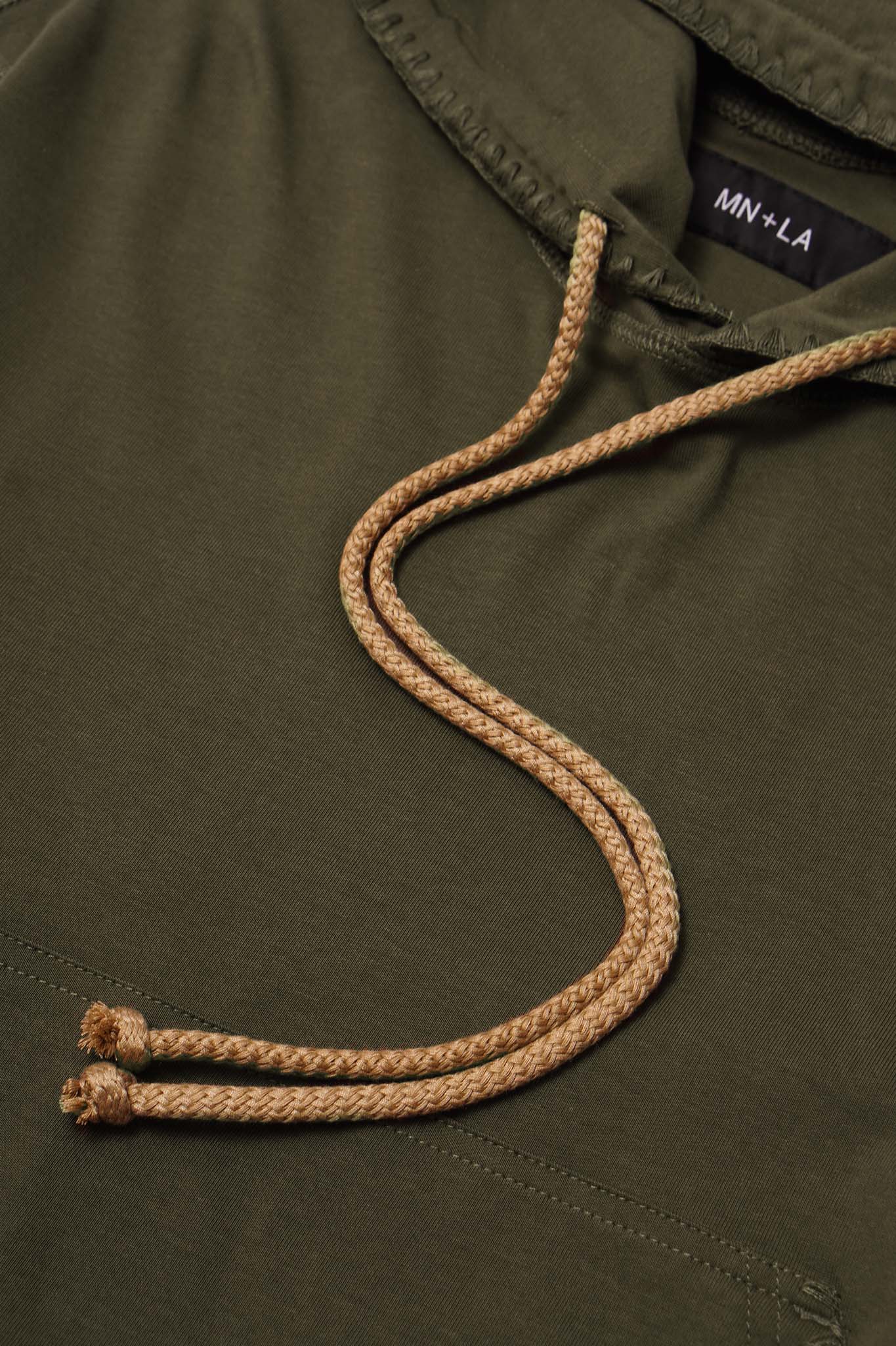 INCA HOODIE IN OLIVE - Image 5