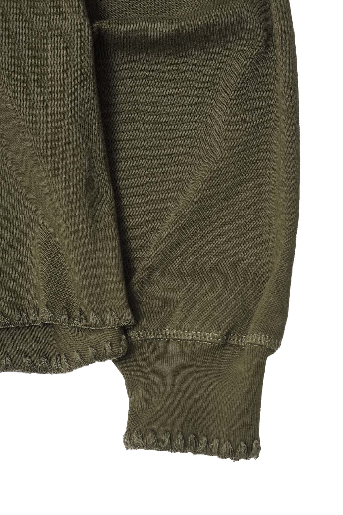 INCA SWEATSHIRT IN OLIVE - Image 6