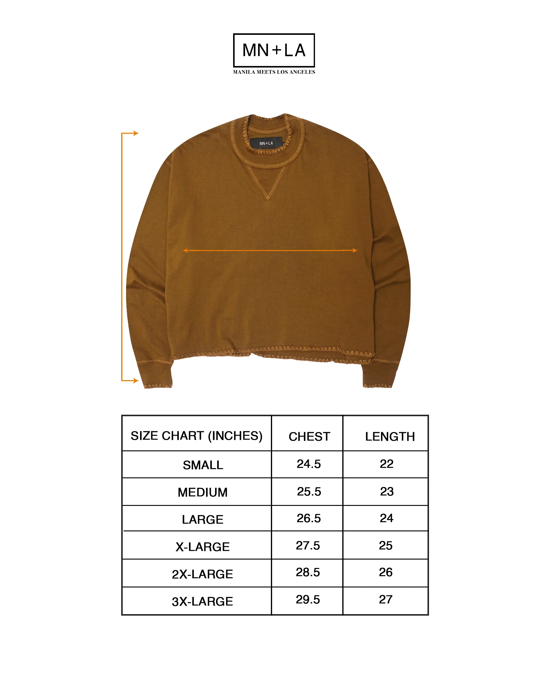 INCA SWEATSHIRT IN RUST - Image 4