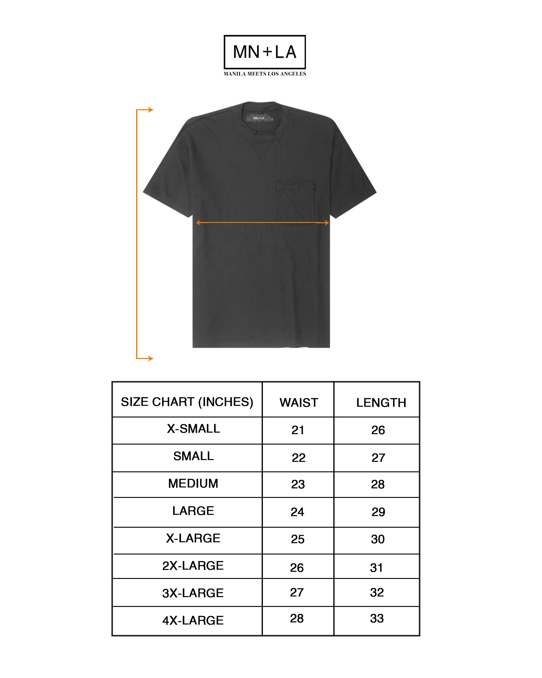 INCA WAFFLE POCKET TEE IN ANTHRACITE - Image 4