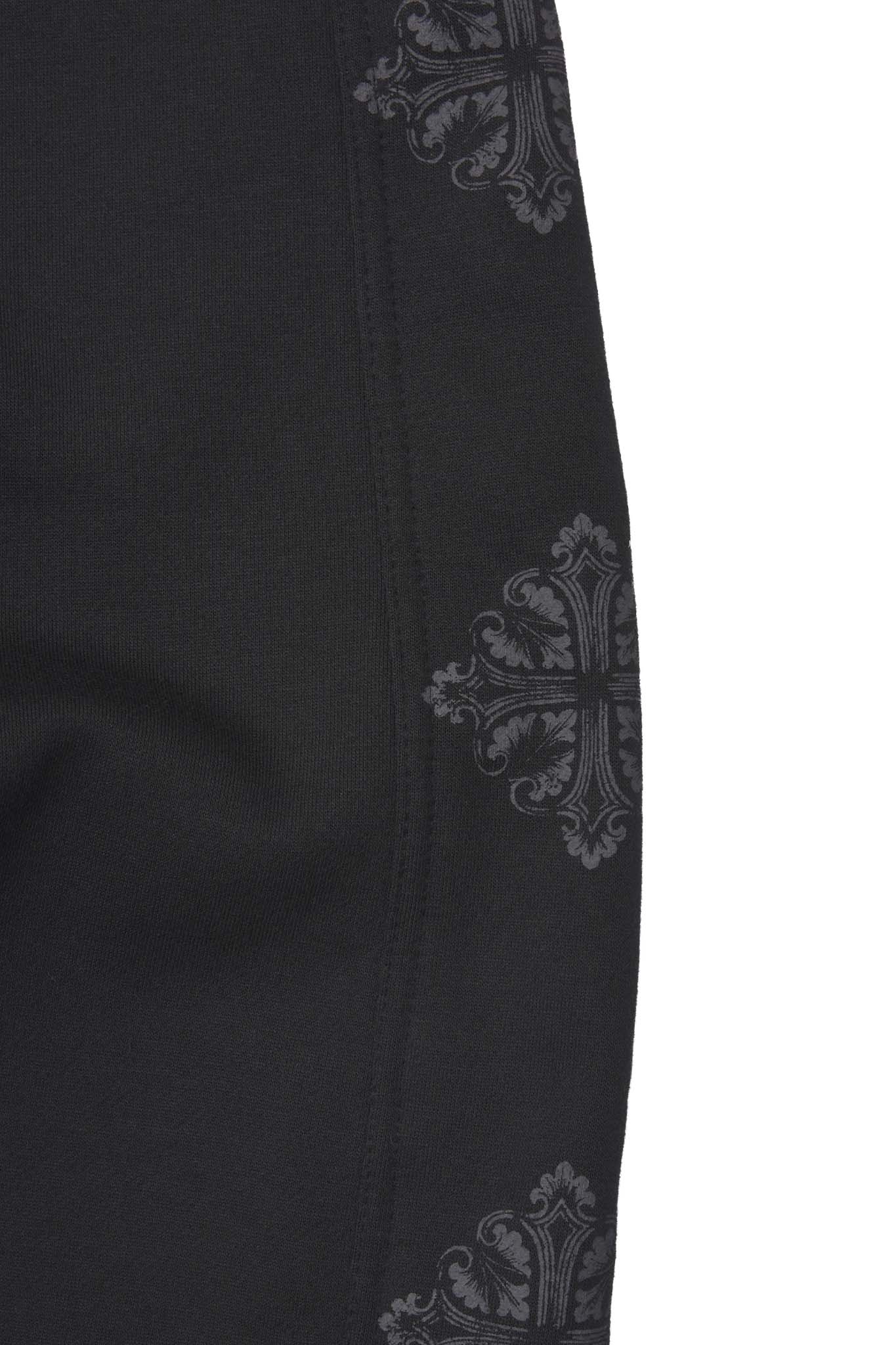 "IRON CROSS" PHAT PANTS IN CAVIAR - Image 13