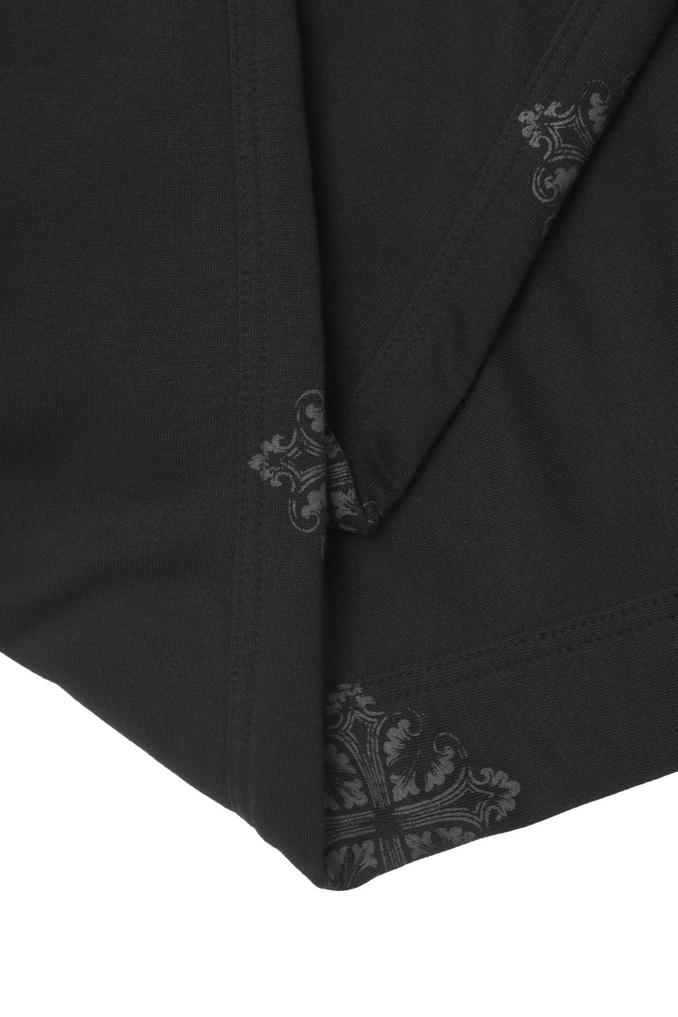 "IRON CROSS" PHAT PANTS IN CAVIAR - Image 16