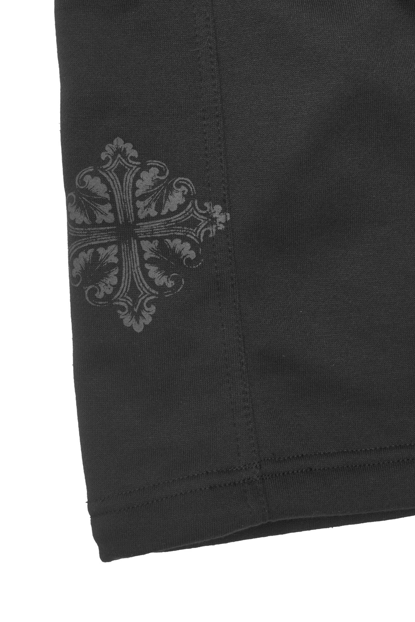 "IRON CROSS" PHAT PANTS IN CAVIAR - Image 17