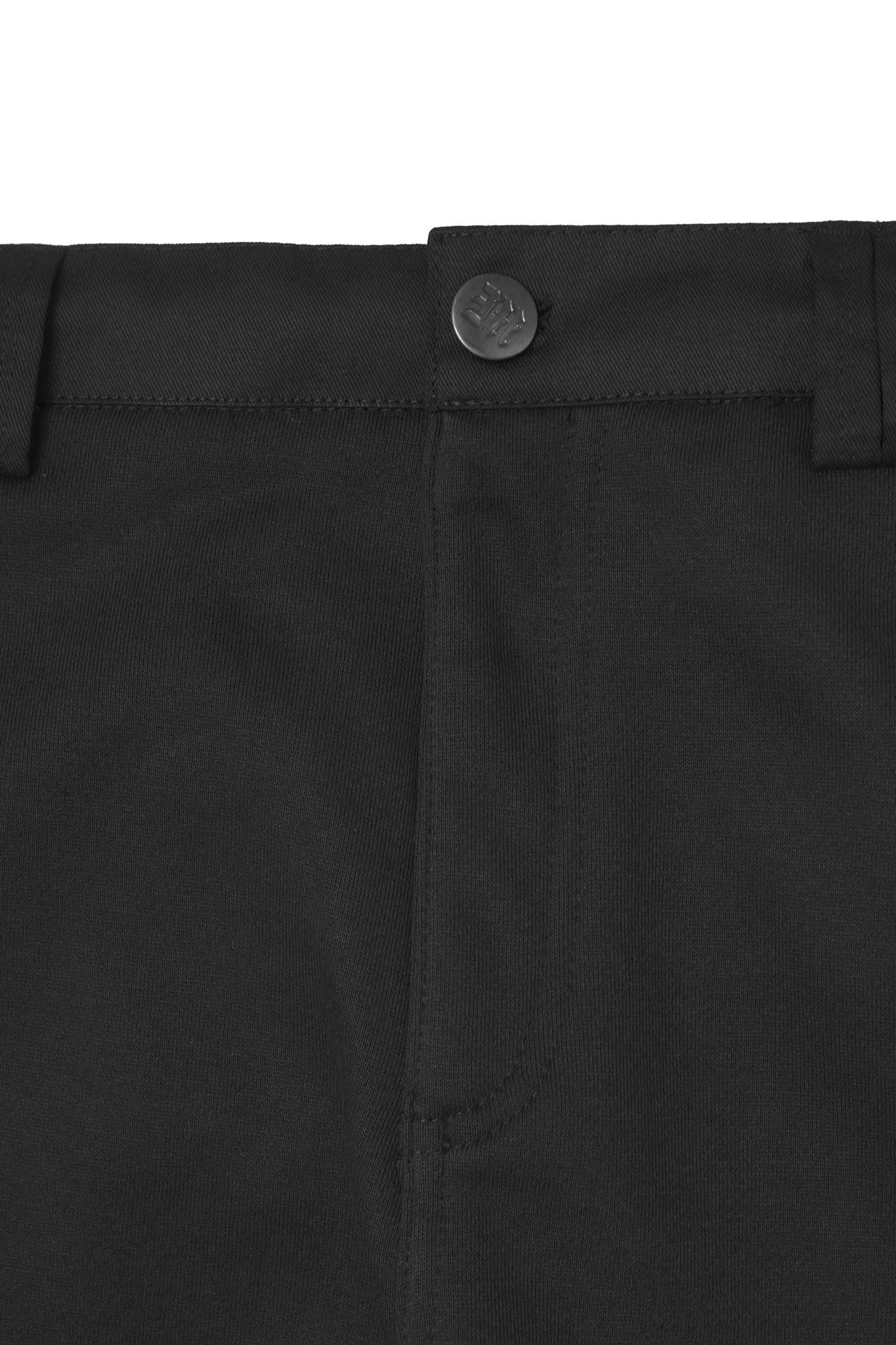 "IRON CROSS" PHAT PANTS IN CAVIAR - Image 9