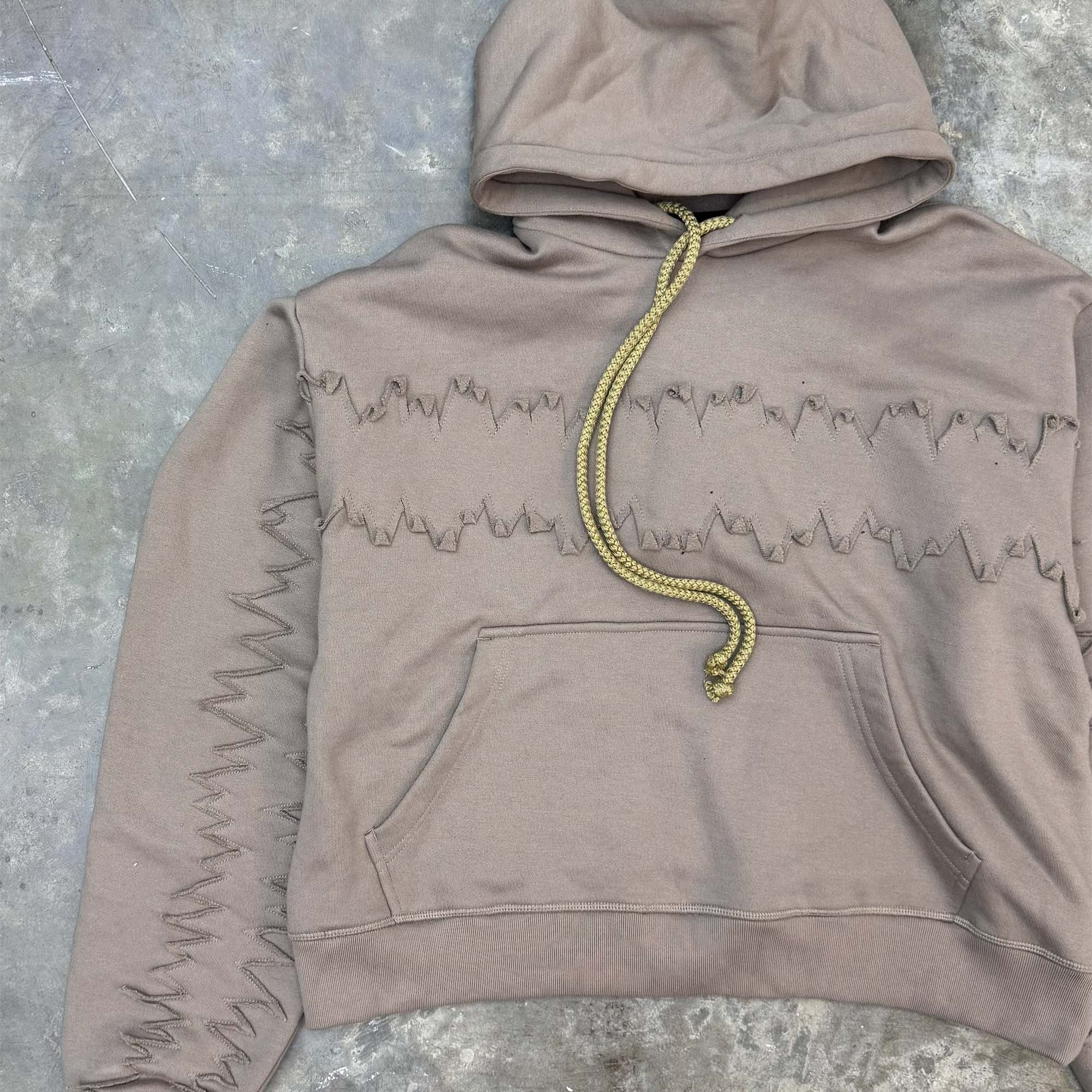 JURASSIC HOODIE IN TAN - Image 3