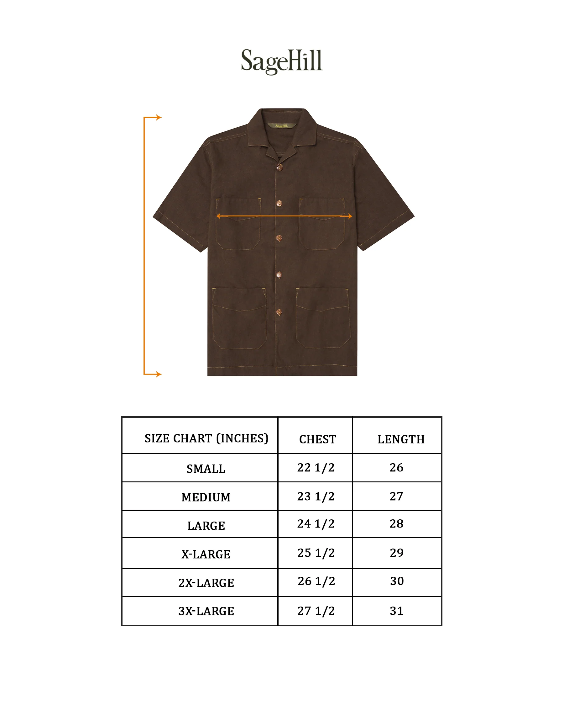 "KAZE" SHIRT (001) IN SEPIA - Image 4
