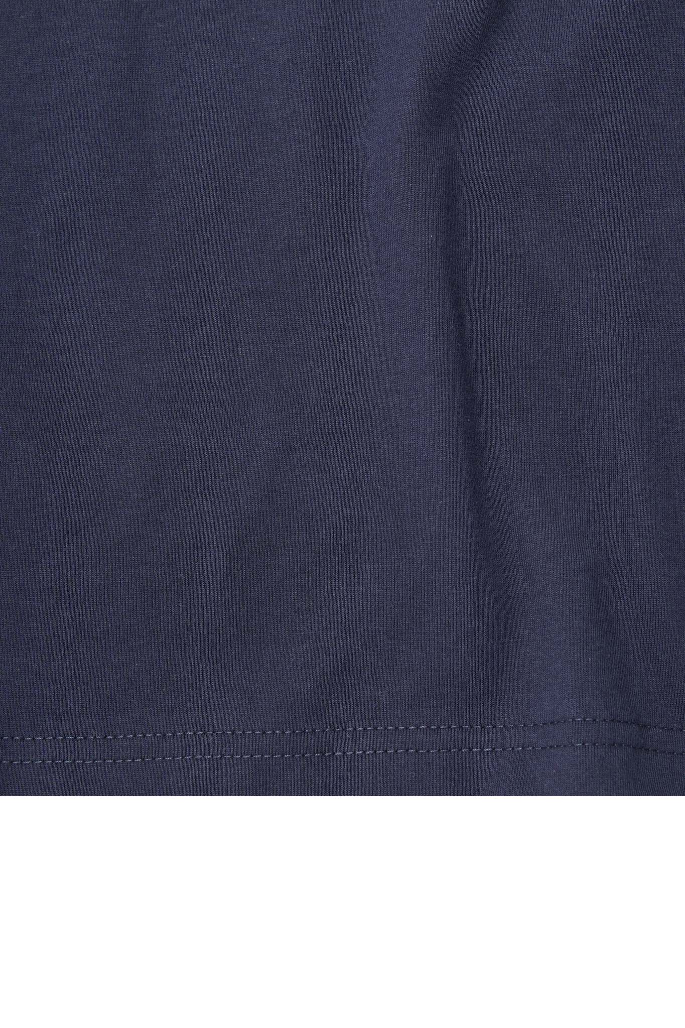 "KISS...DON'T TELL" TEE IN NAVY - Image 9