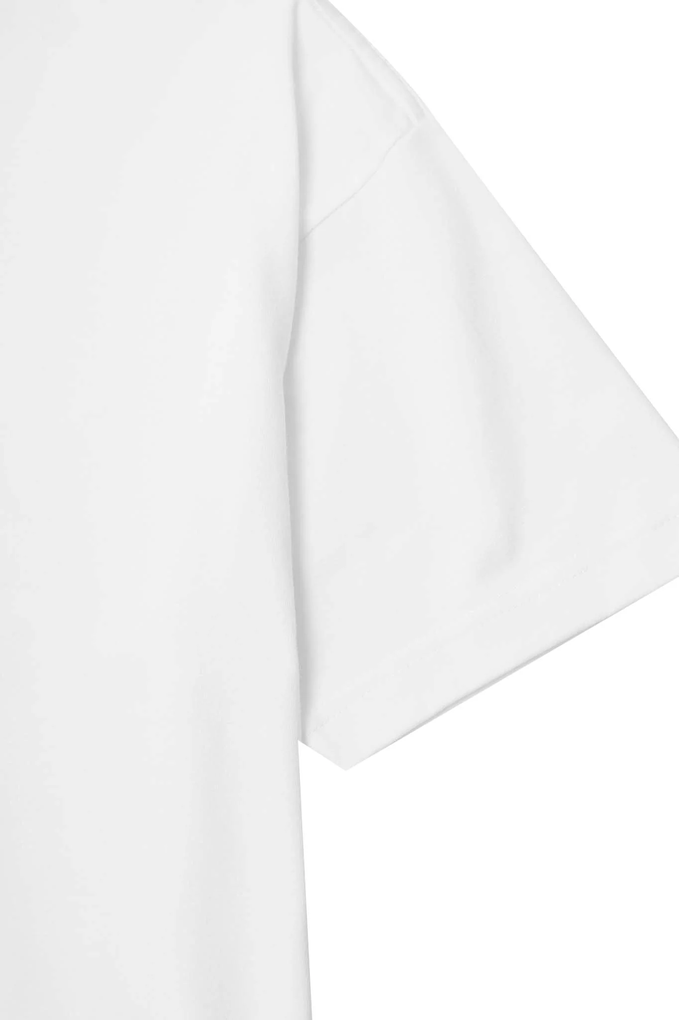 "KISS...DON'T TELL" TEE IN WHITE - Image 5