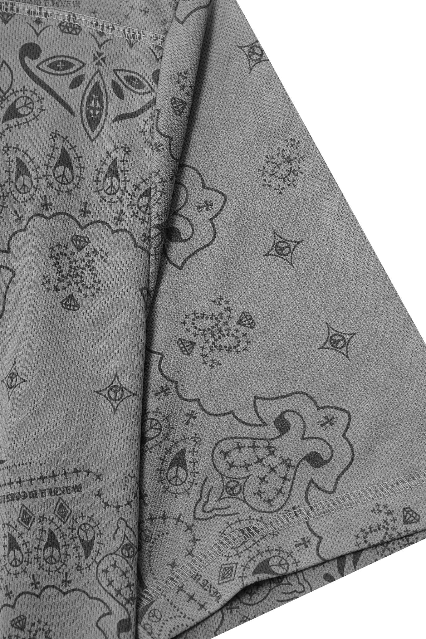 LEAGUE TEE IN STEEL PAISLEY - Image 5