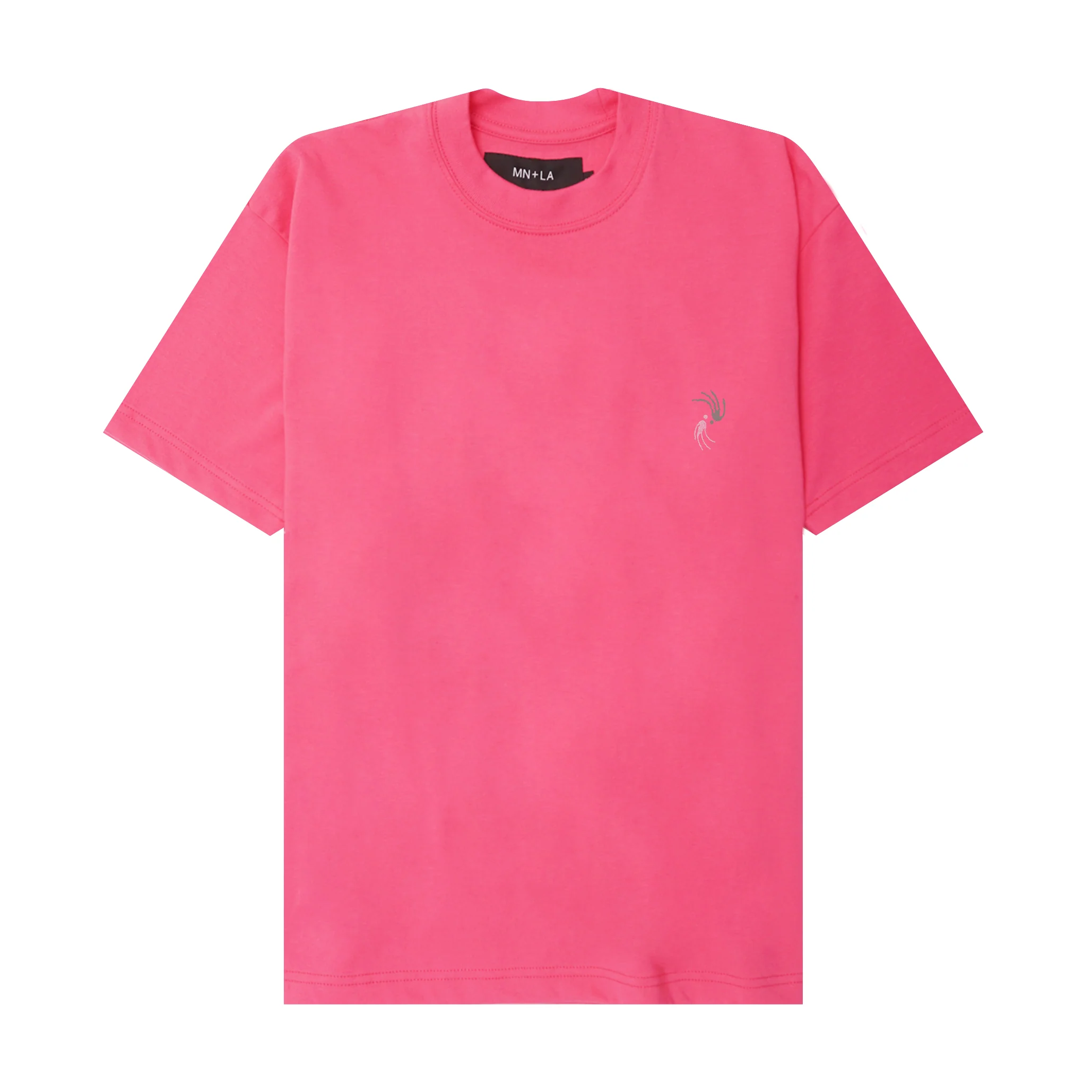 "LIMBO" ULTRA HEAVY TEE IN STATIC PINK