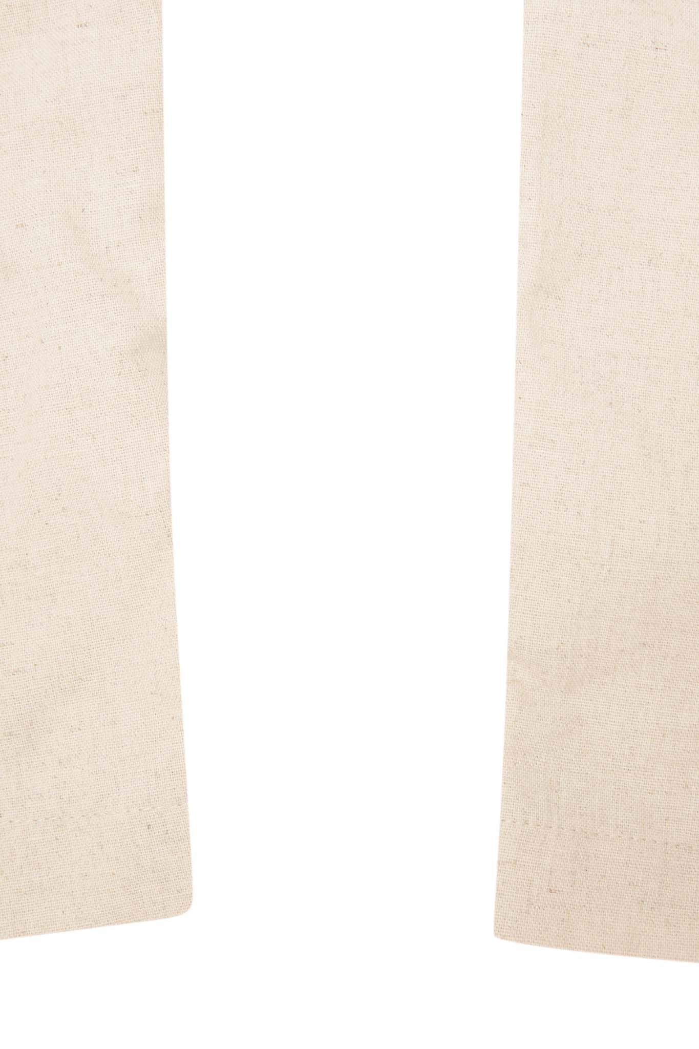 LINEN PLEATED WIDE PANTS IN OAT/OLIVE - Image 12