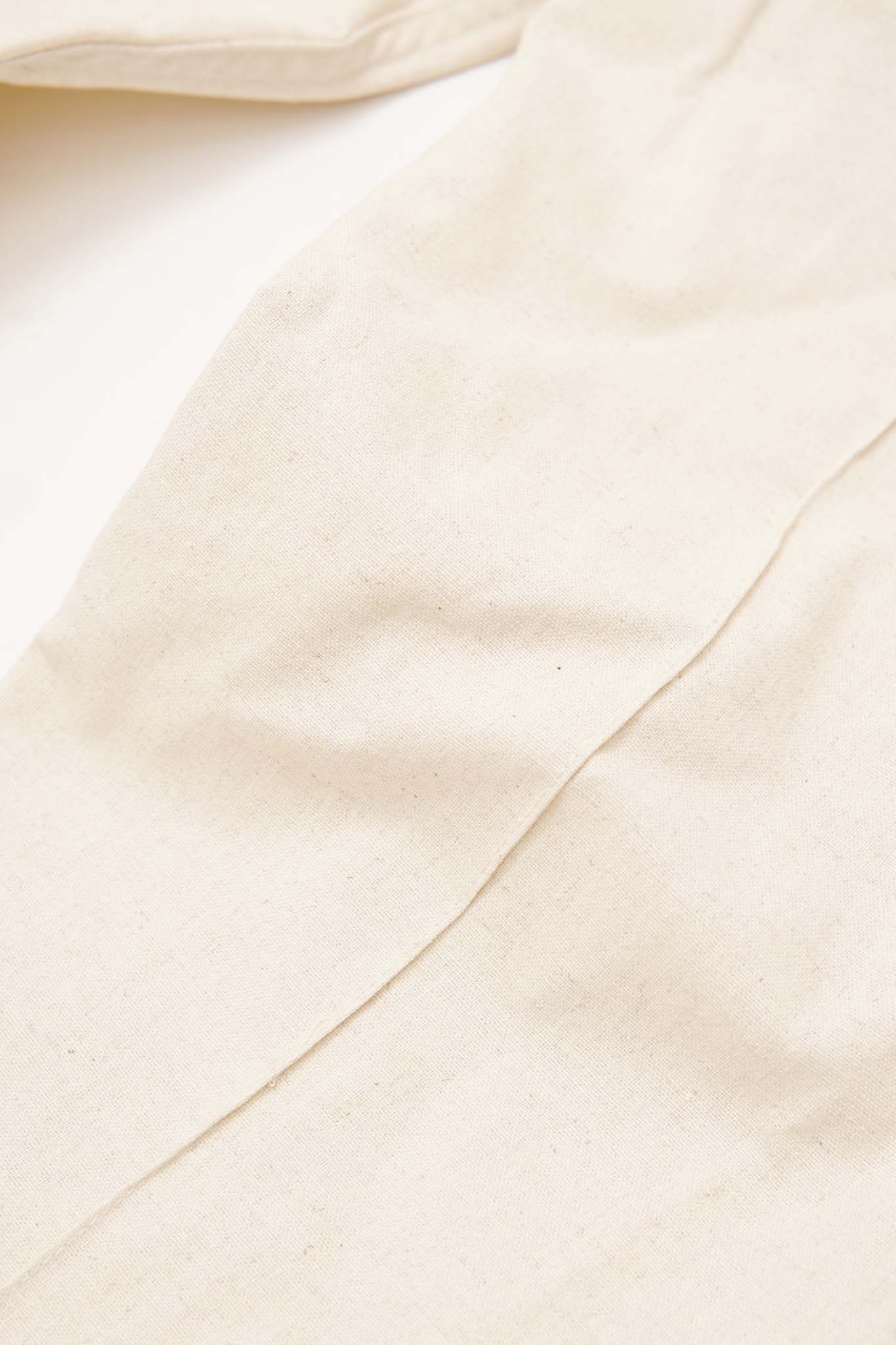 LINEN PLEATED WIDE PANTS IN OAT/OLIVE - Image 13