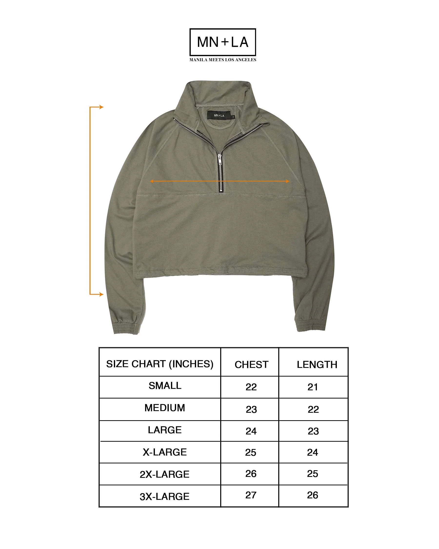 LINEN QUARTER ZIP L/S TEE V2 IN MOSS - Image 4