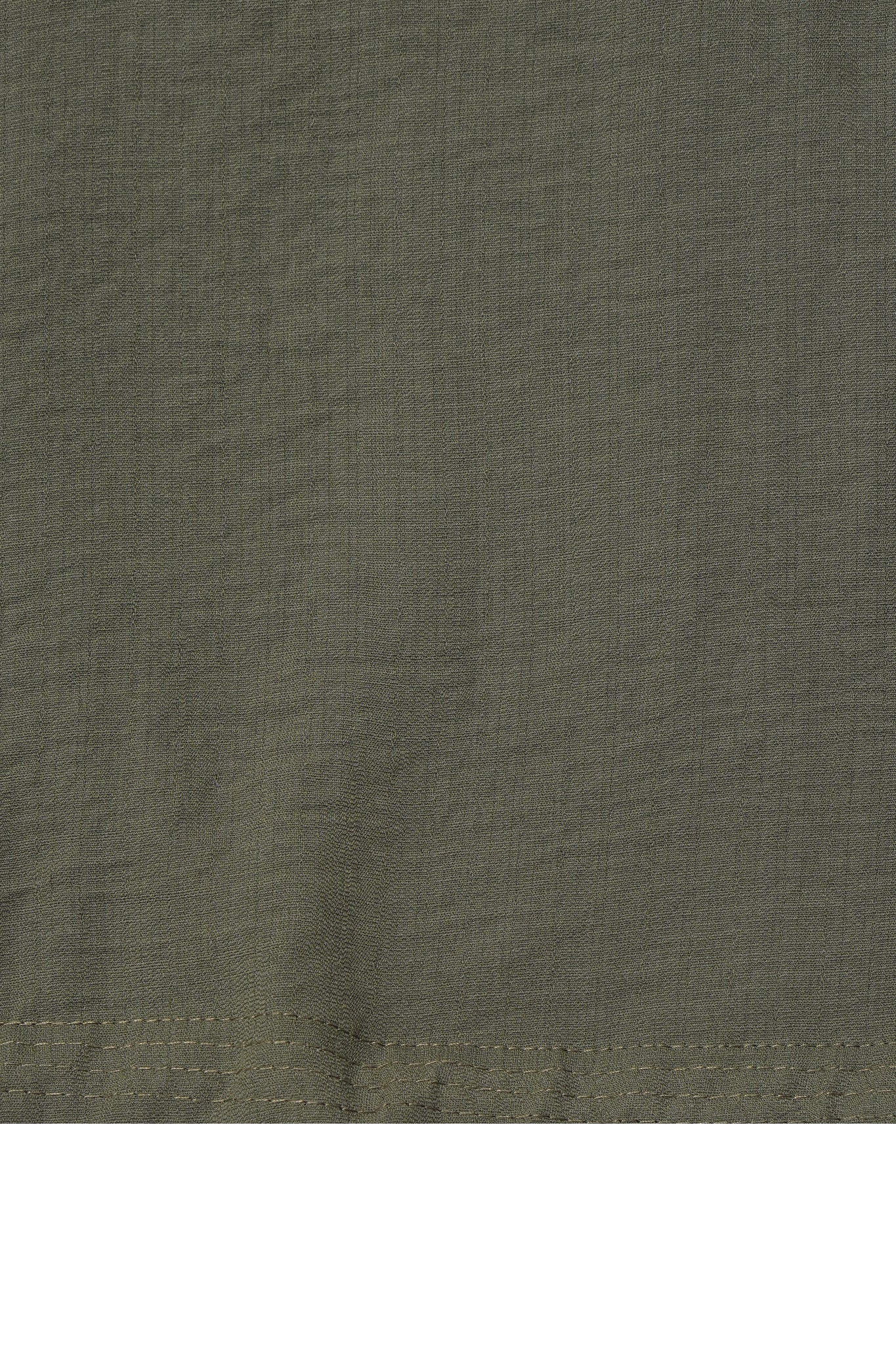 LINEN QUARTER ZIP L/S TEE V2 IN MOSS - Image 7