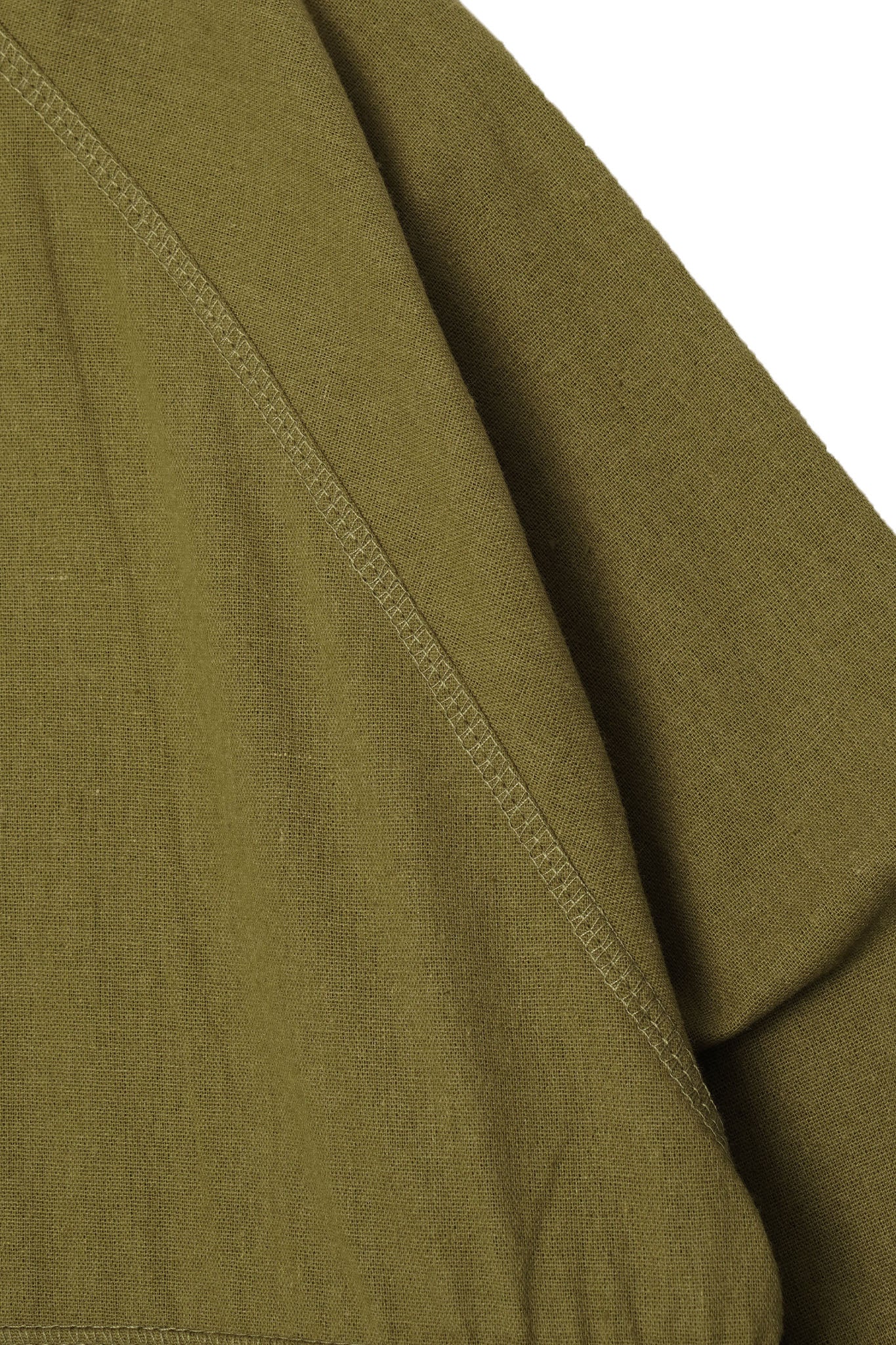 LINEN QUARTER ZIP L/S TEE V2 IN VERDUN - Image 6