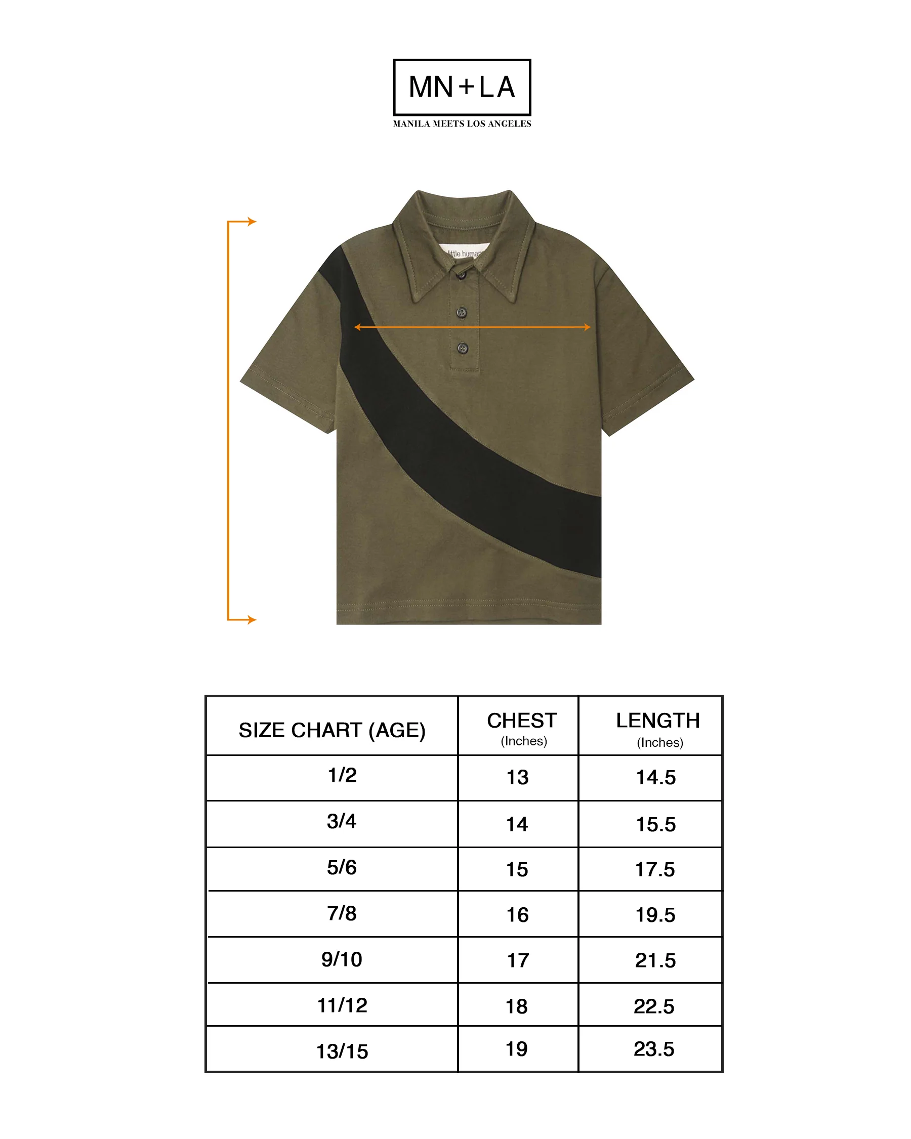 LITTLE HUMAN™ ARC S/S POLO SHIRT IN OLIVE - Image 4
