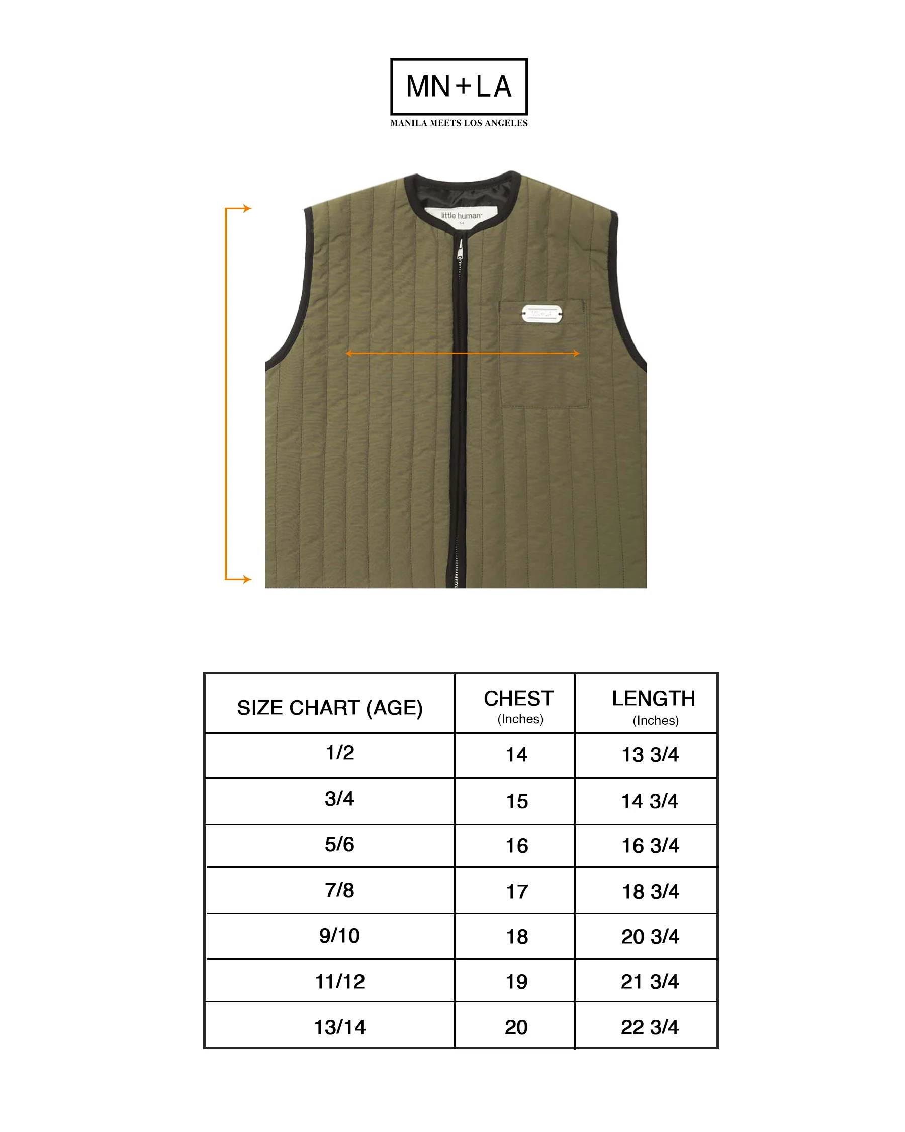LITTLE HUMAN™ BUBBLY VEST IN OLIVE - Image 4