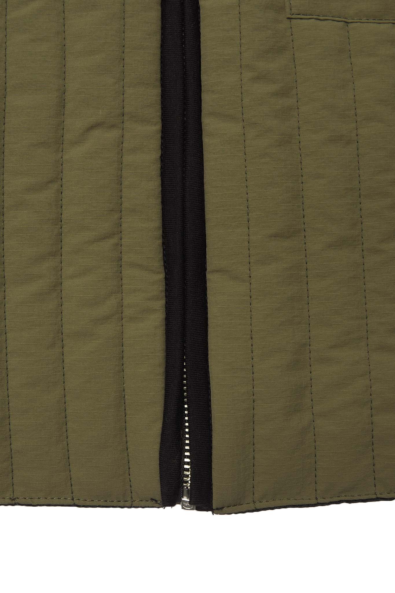 LITTLE HUMAN™ BUBBLY VEST IN OLIVE - Image 6
