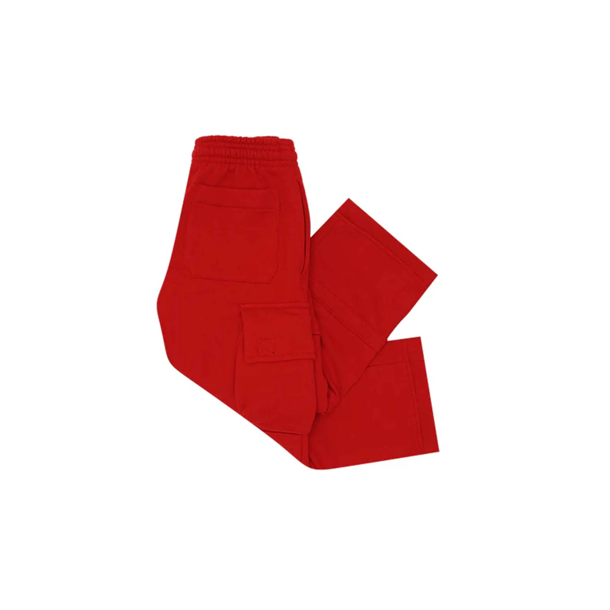LITTLE HUMAN™ CARGO LOUNGE PANTS IN FADED RED - Image 3