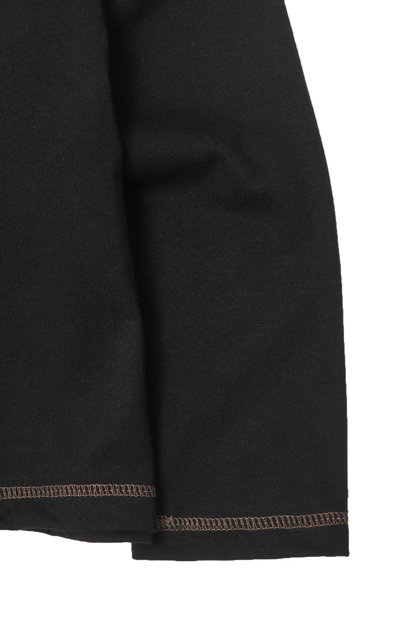 LITTLE HUMAN™ EXO™ LONGSLEEVE TEE IN ANTHRACITE/OLIVE - Image 6