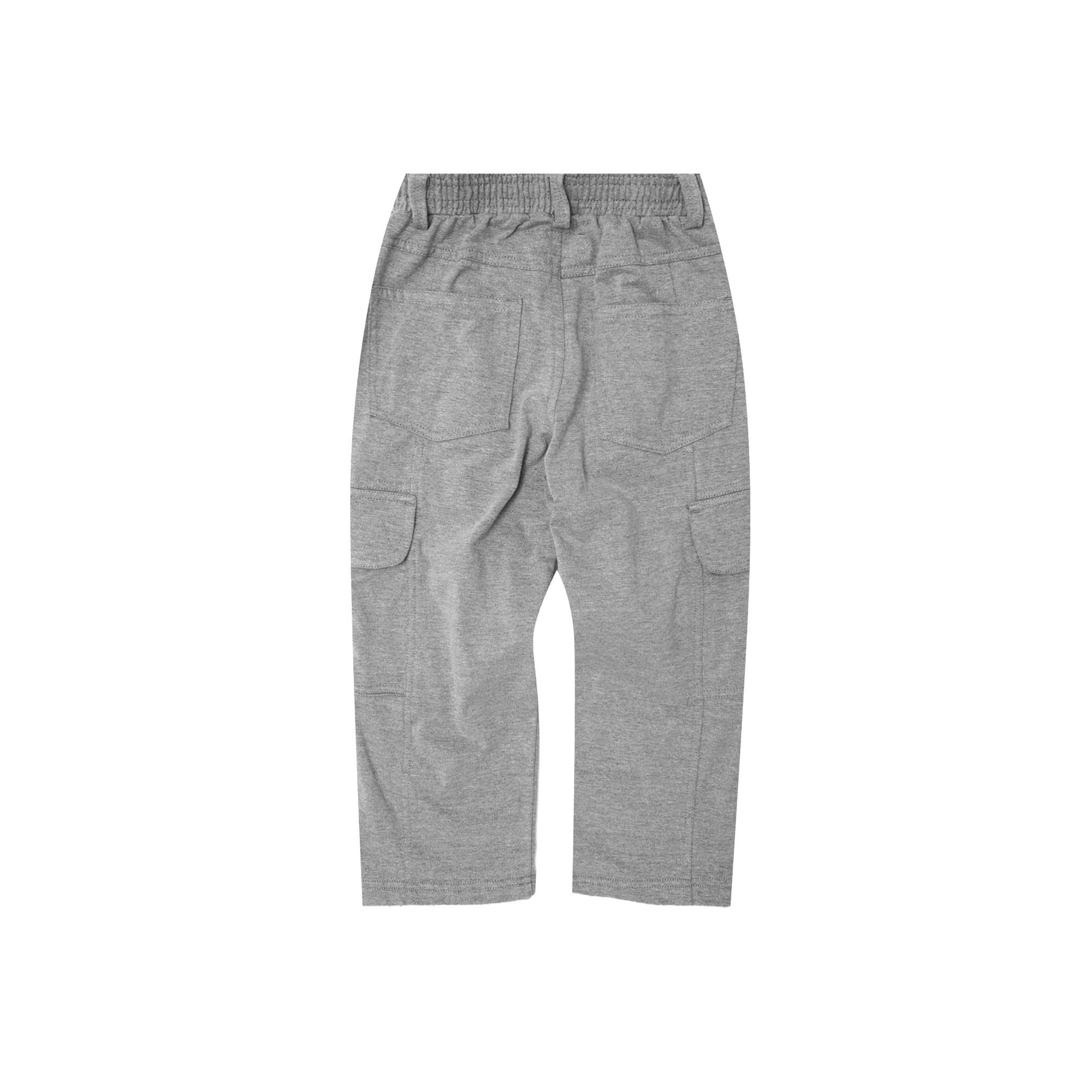 LITTLE HUMAN™ EXPLORATION PANTS IN HEATHER GREY - Image 2