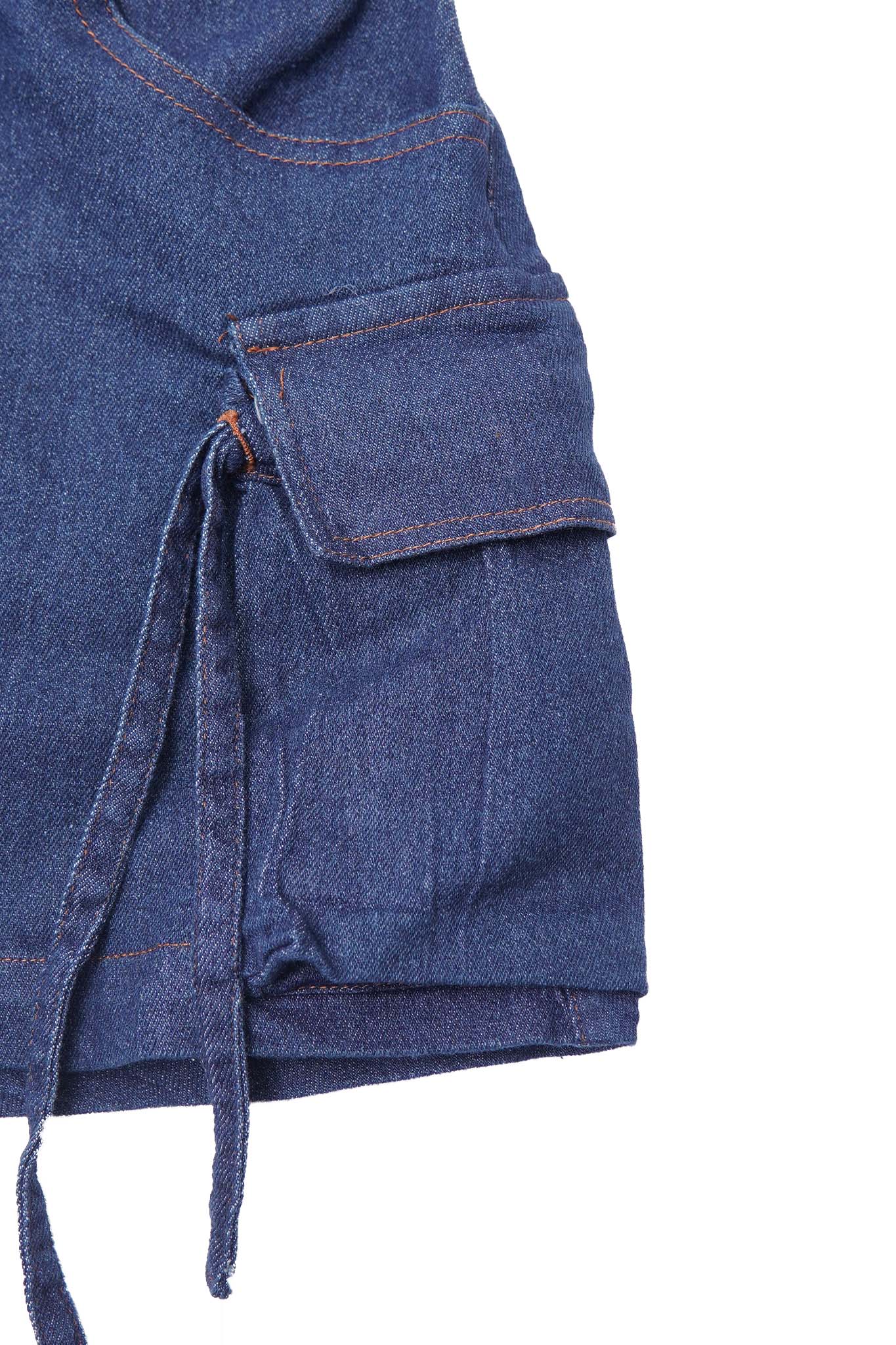 LITTLE HUMAN™ FIELD SKIRT IN COLD NAVY - Image 5