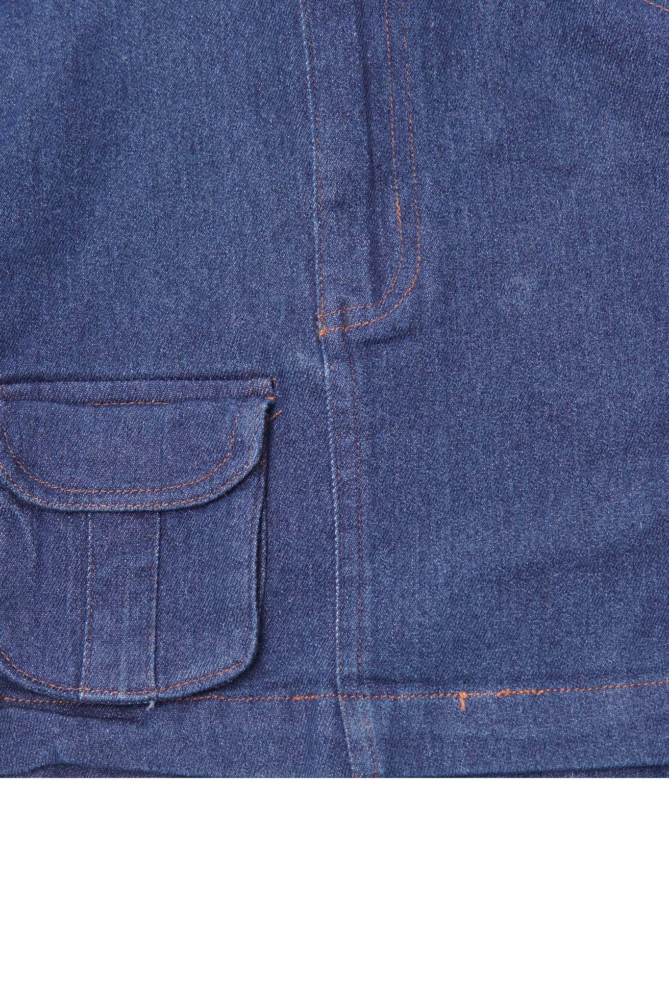 LITTLE HUMAN™ FIELD SKIRT IN COLD NAVY - Image 6