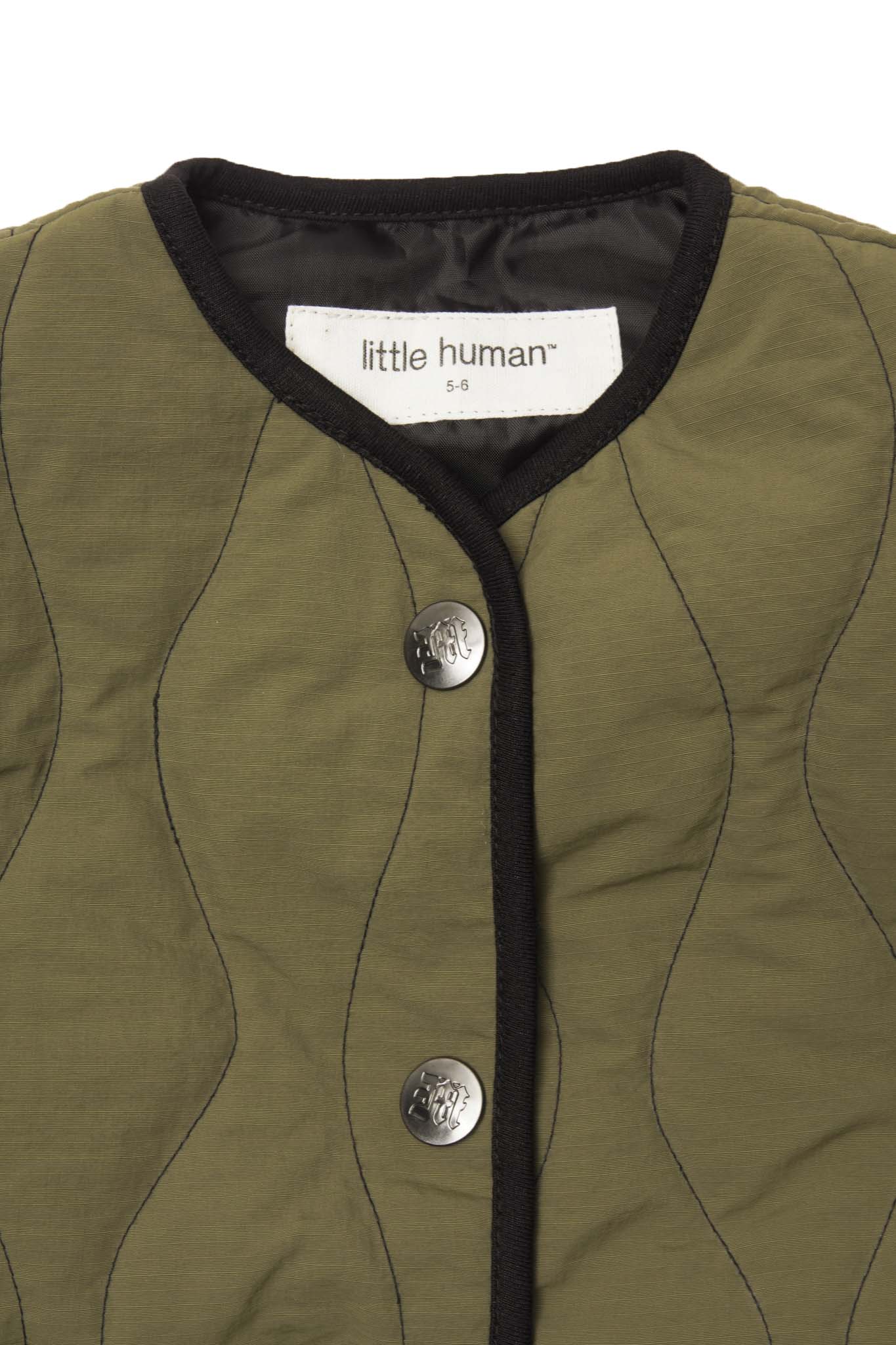 LITTLE HUMAN™ FLOW VEST IN OLIVE - Image 2