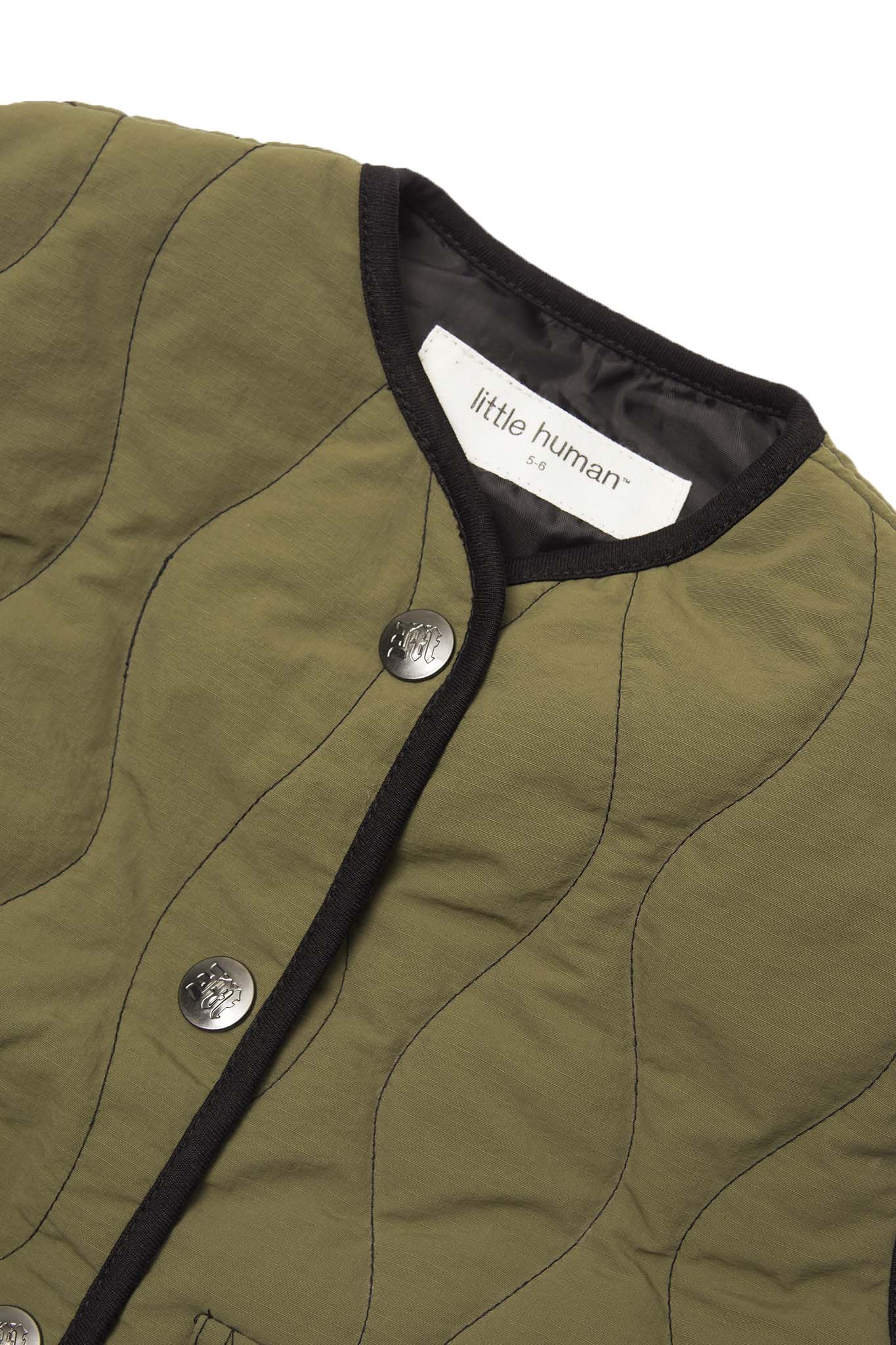 LITTLE HUMAN™ FLOW VEST IN OLIVE - Image 3