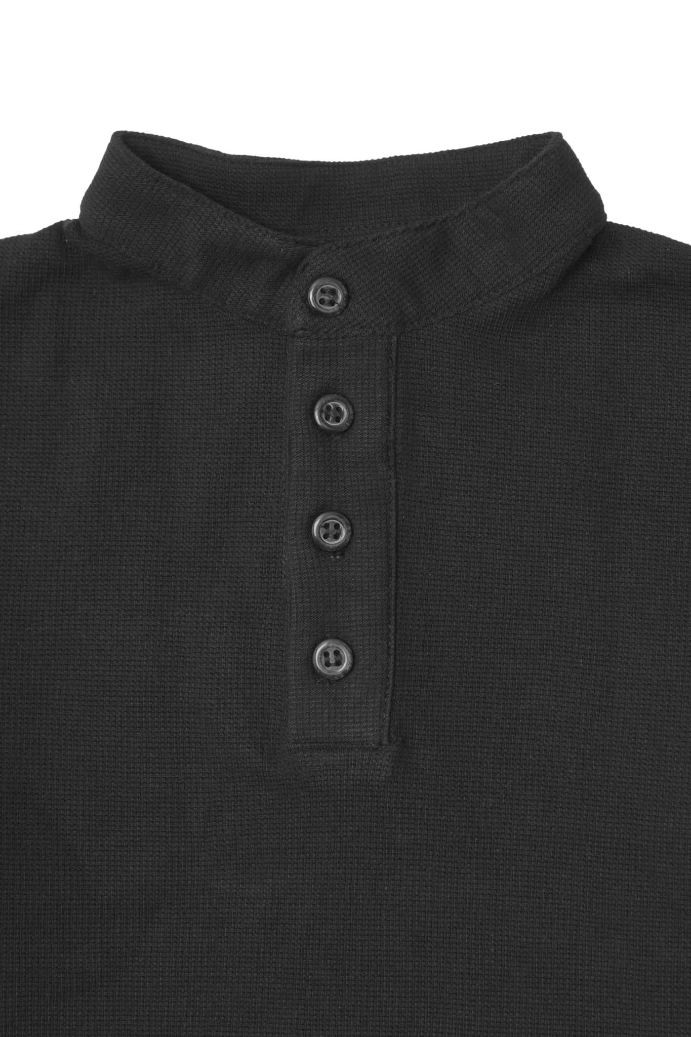 LITTLE HUMAN™ QUARTER MANDARIN S/S IN ANTHRACITE - Image 2