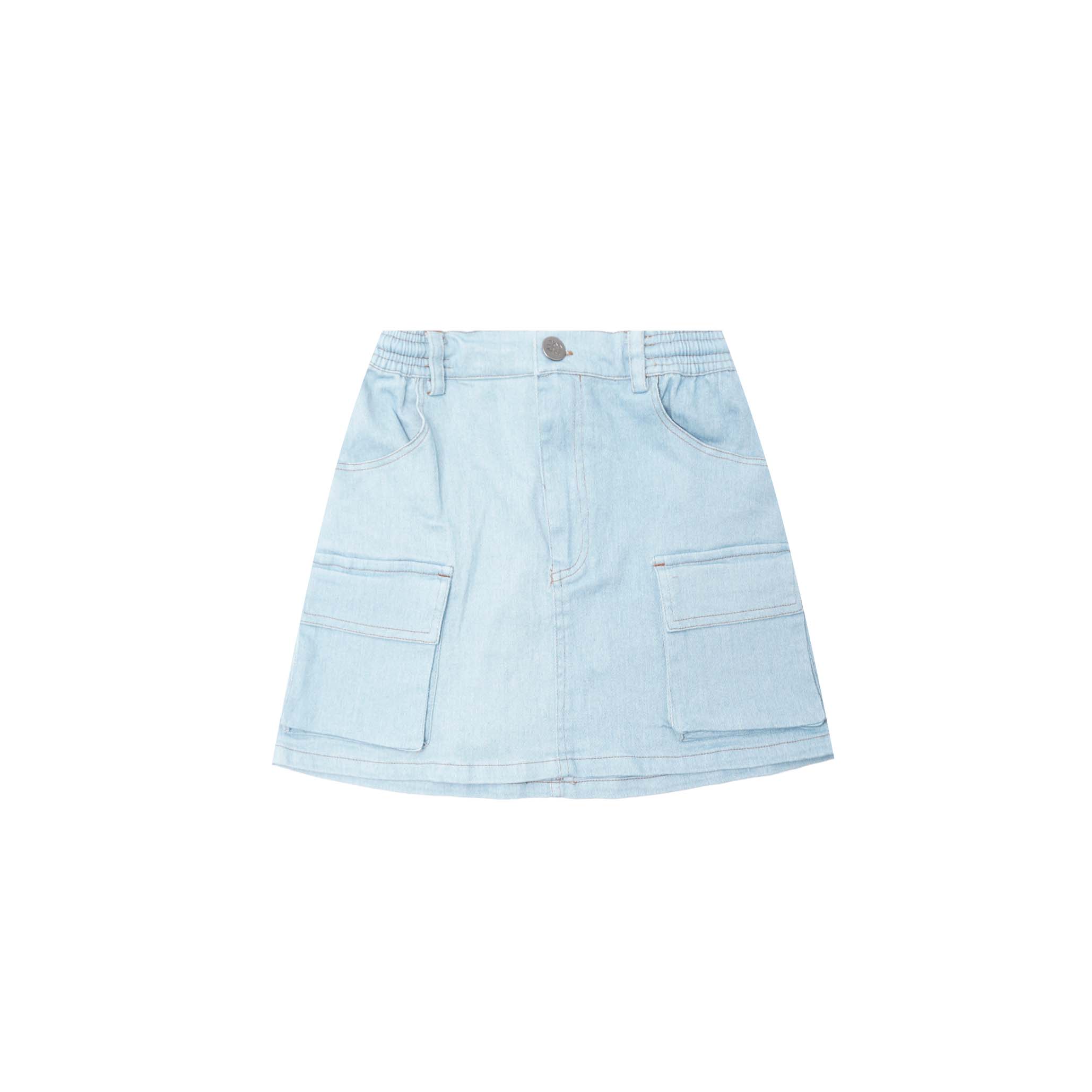 LITTLE HUMAN™ SKIRT IN VAPOR BLUE