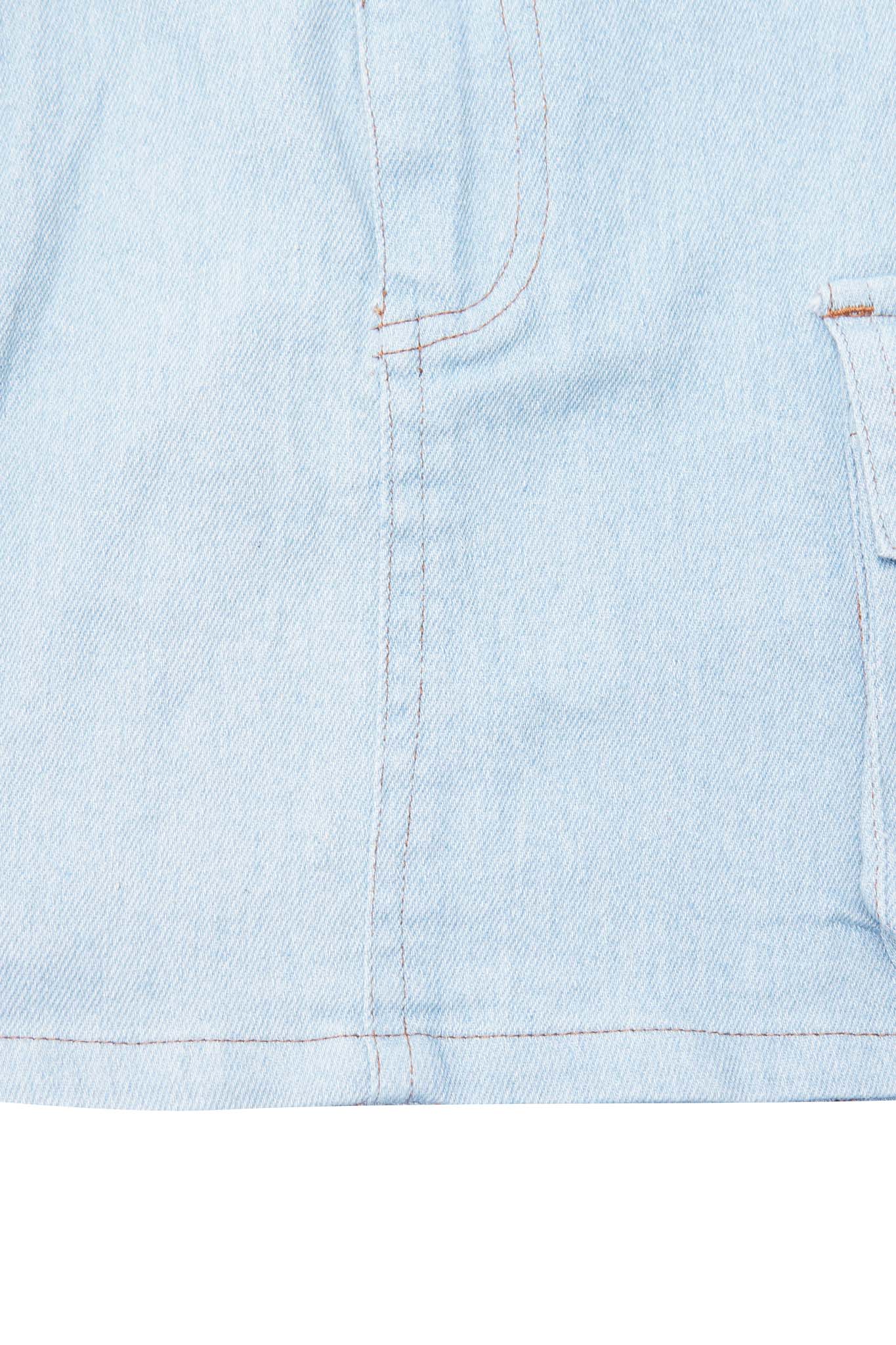 LITTLE HUMAN™ SKIRT IN VAPOR BLUE - Image 8