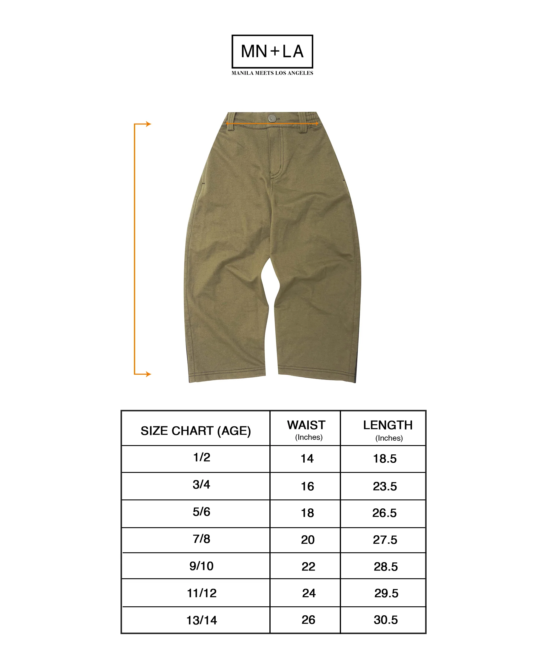 LITTLE HUMAN™ STRIDE PANTS IN OLIVE - Image 4