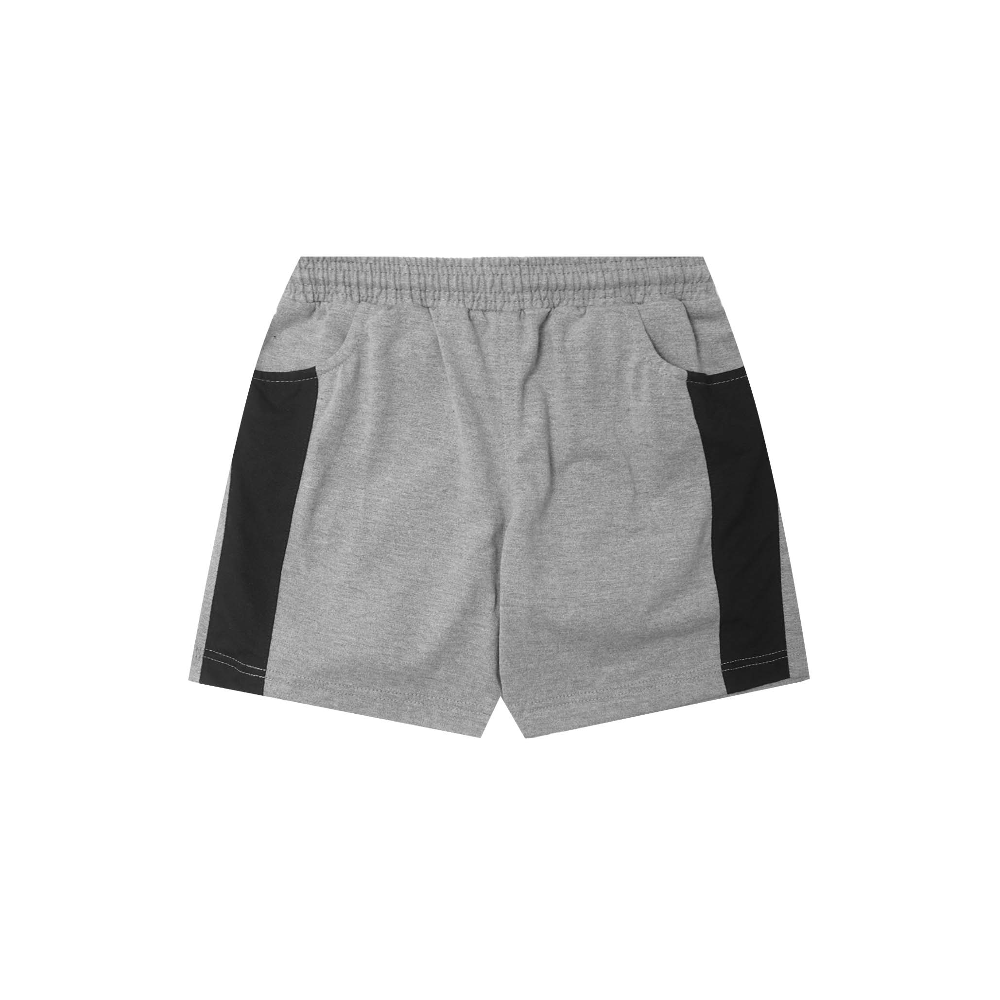 LITTLE HUMAN™ STRIDE SHORTS IN HEATHER GREY - Image 2