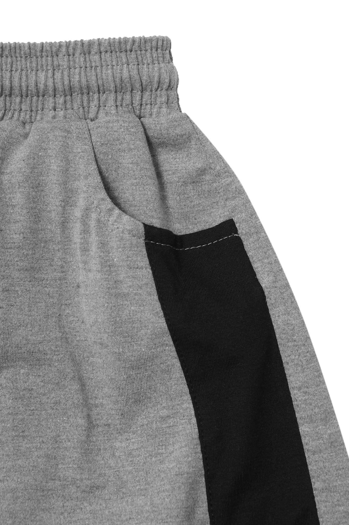 LITTLE HUMAN™ STRIDE SHORTS IN HEATHER GREY - Image 7