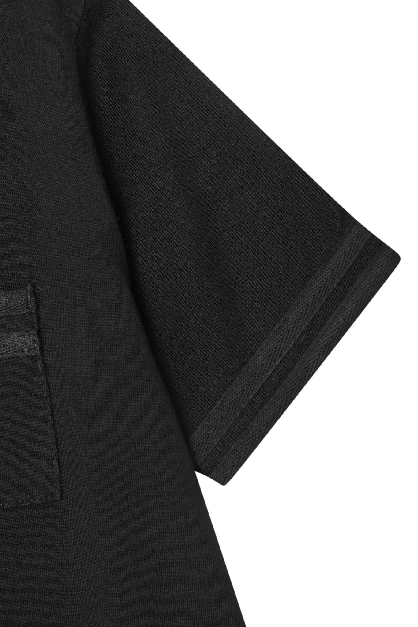 LITTLE HUMAN™ STRIPED POCKET DRESS IN ANTHRACITE - Image 6