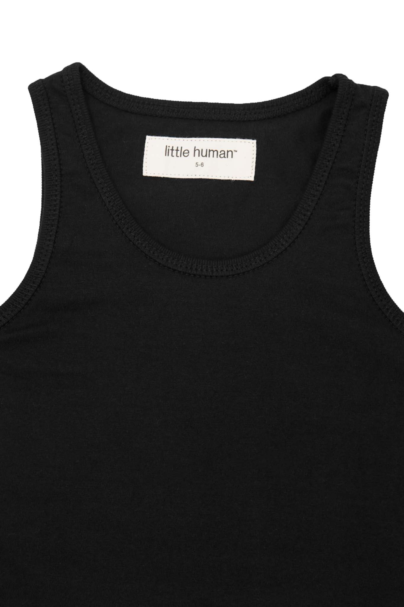 LITTLE HUMAN™ TANK TOP IN ANTHRACITE - Image 2