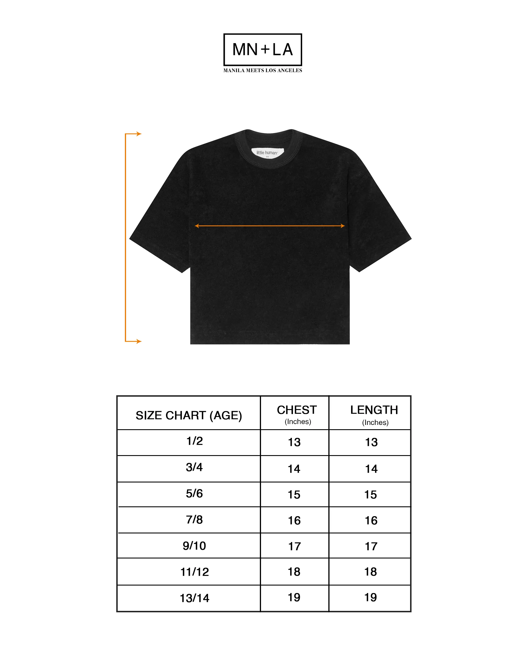 LITTLE HUMAN™ TOWEL TEE IN ANTHRACITE - Image 4