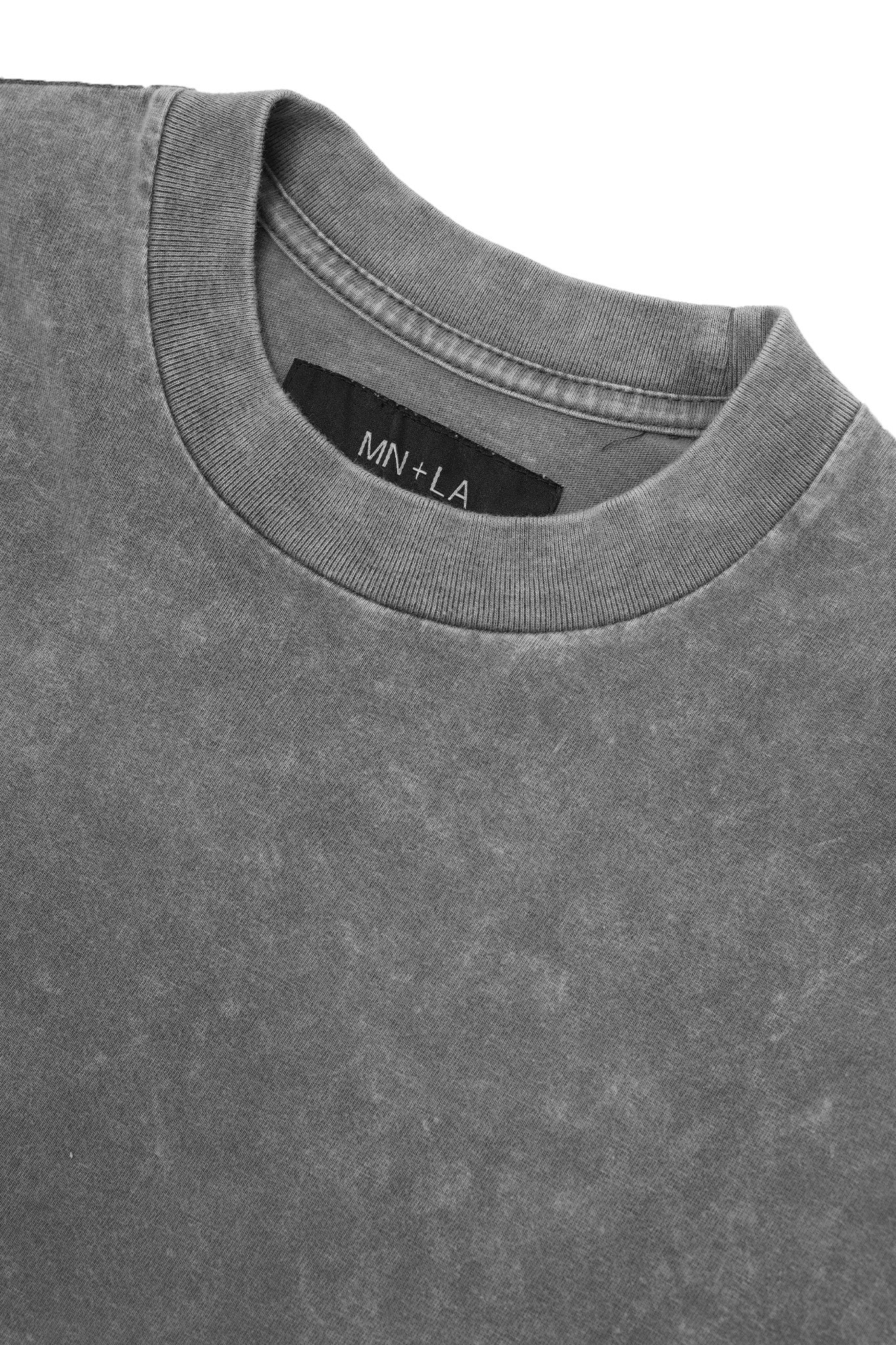 LONGSLEEVE TEE IN MOON GREY - Image 3