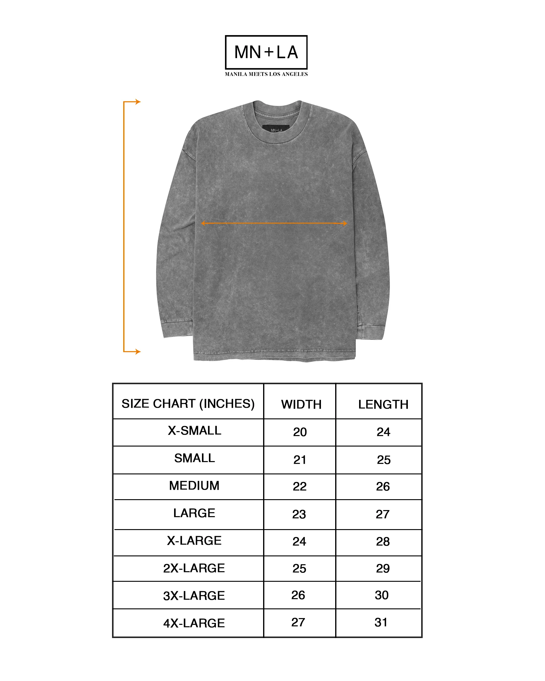 LONGSLEEVE TEE IN MOON GREY - Image 4