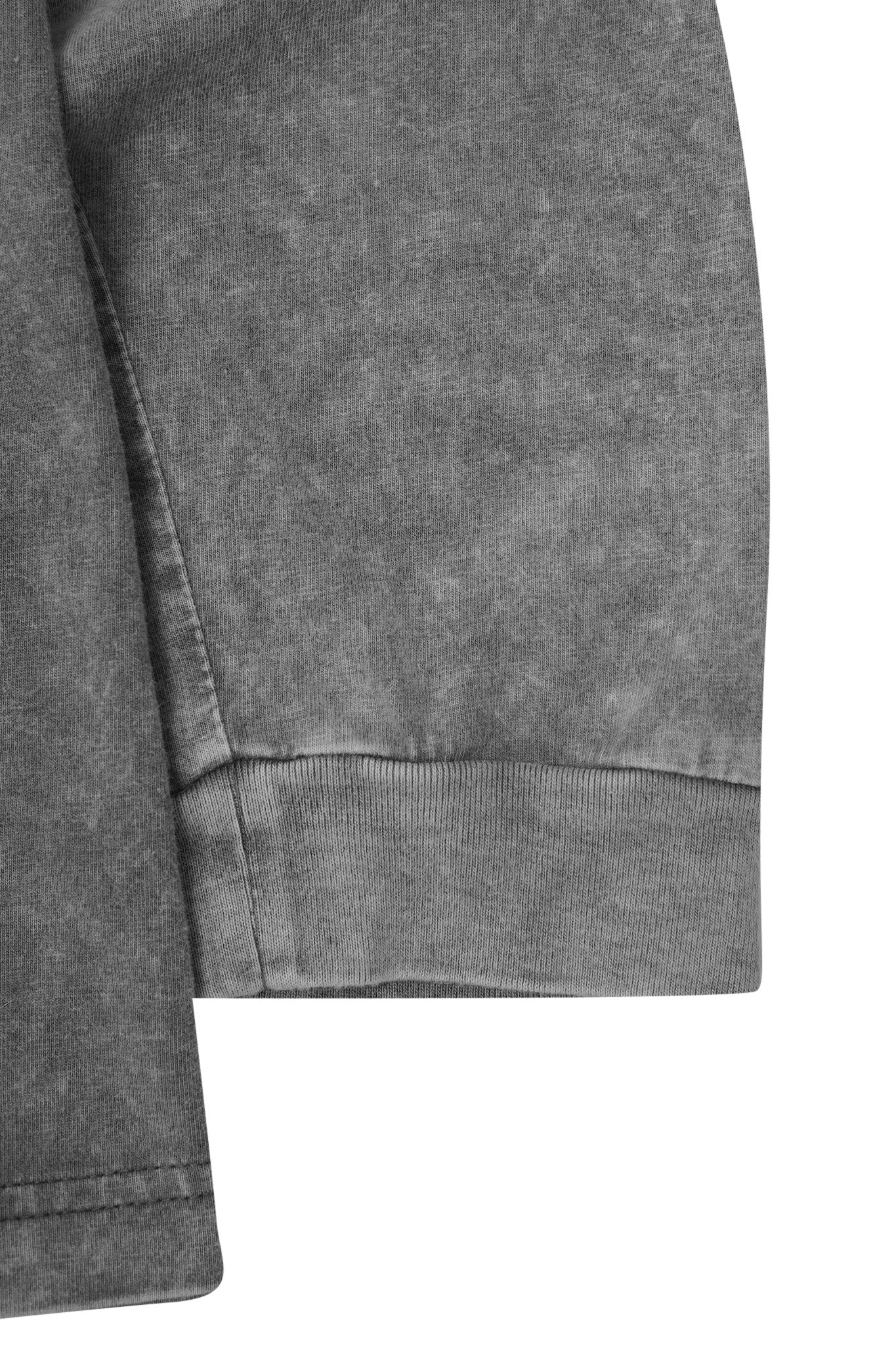 LONGSLEEVE TEE IN MOON GREY - Image 6