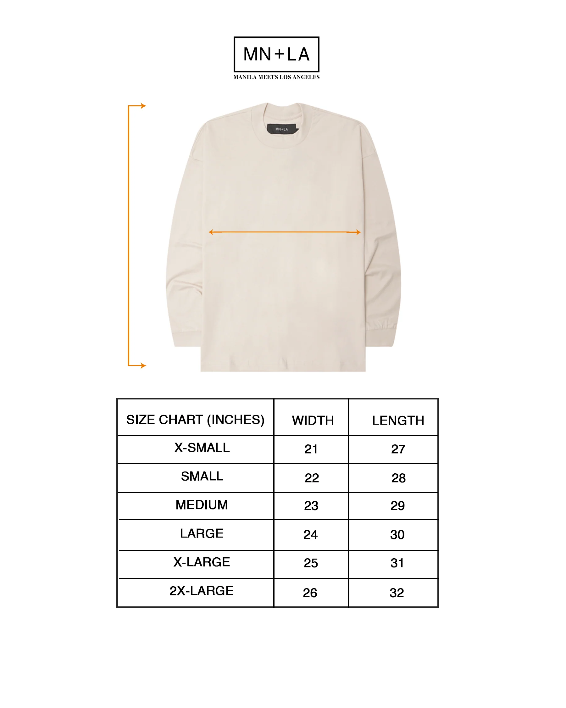 LONGSLEEVE TEE IN OAT - Image 4