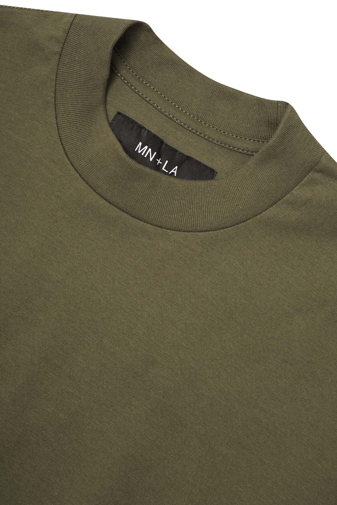LONGSLEEVE TEE IN OLIVE - Image 3