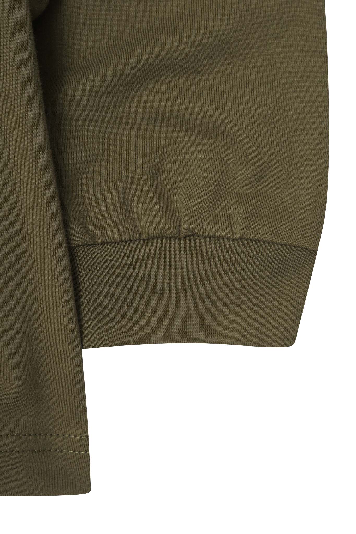 LONGSLEEVE TEE IN OLIVE - Image 6