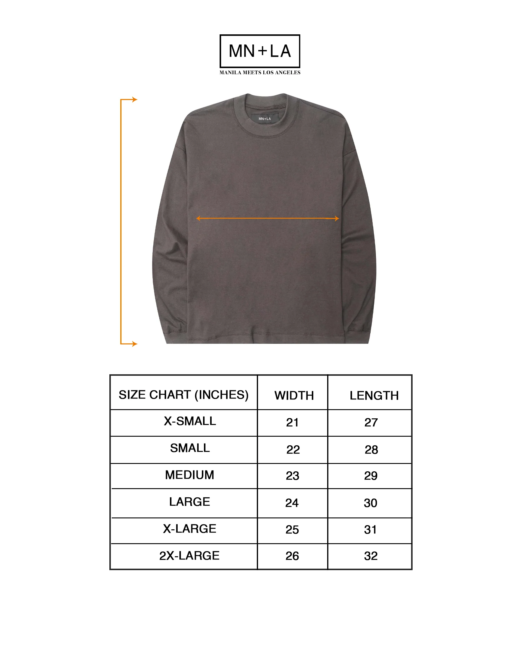 LONGSLEEVE TEE V4 IN CHARCOAL GREY - Image 4