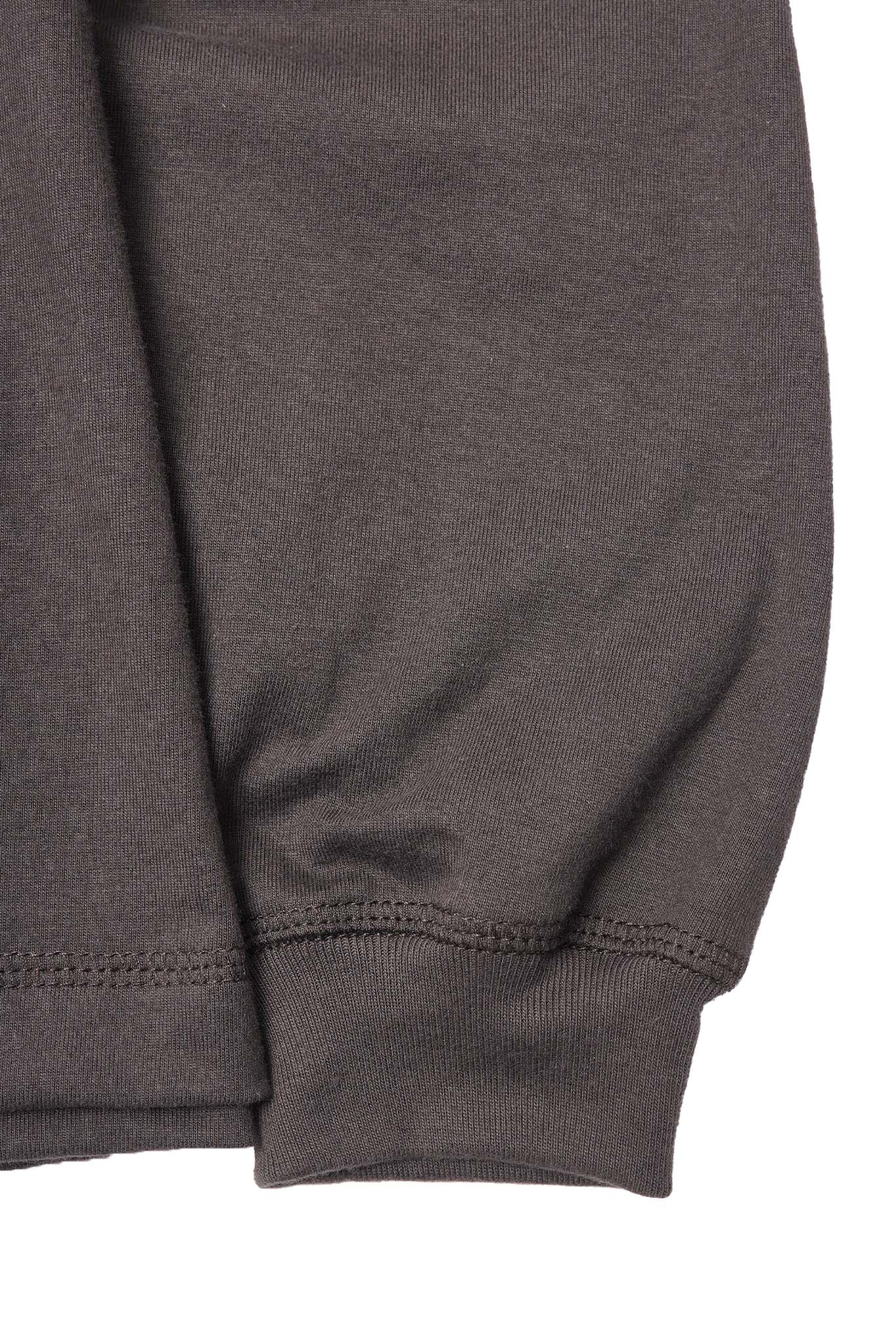 LONGSLEEVE TEE V4 IN CHARCOAL GREY - Image 6