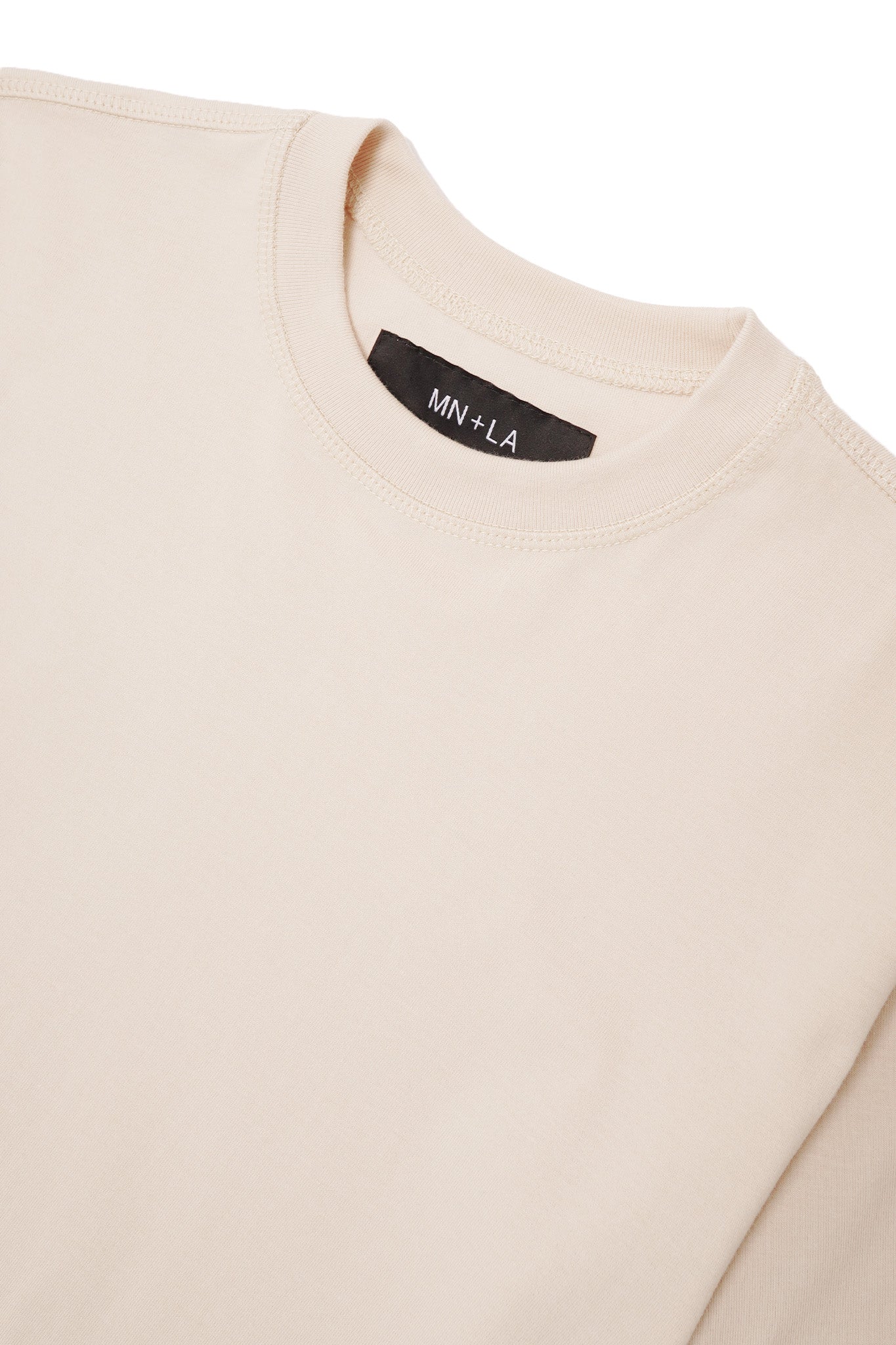 LOUNGE TEE IN OAT - Image 3
