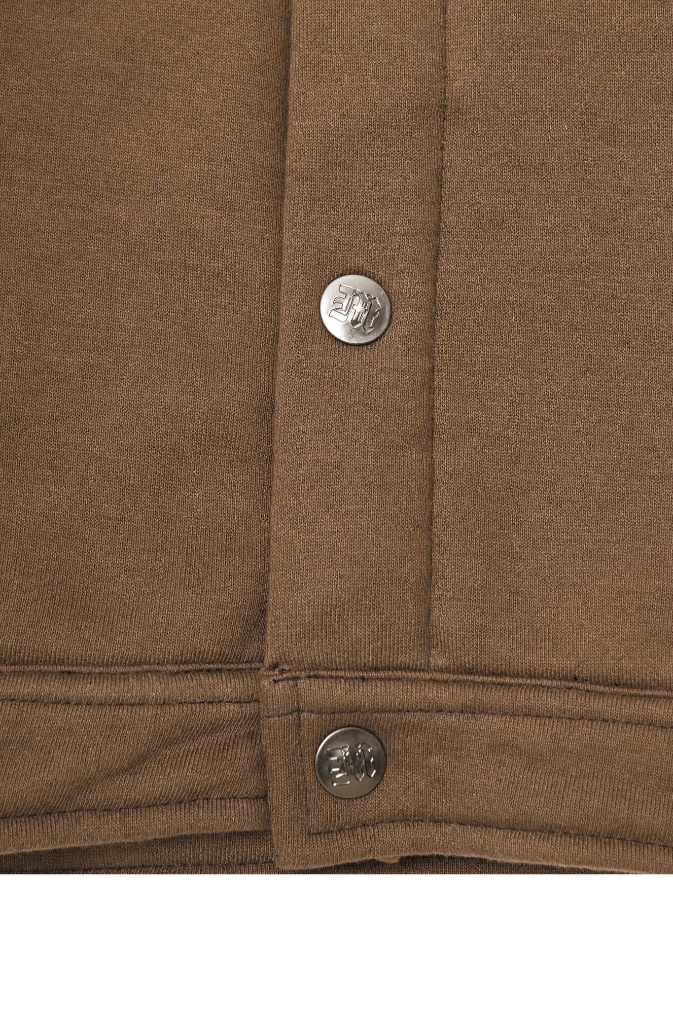 LOUNGE TRUCKER JACKET IN OLIVE DRAB - Image 11