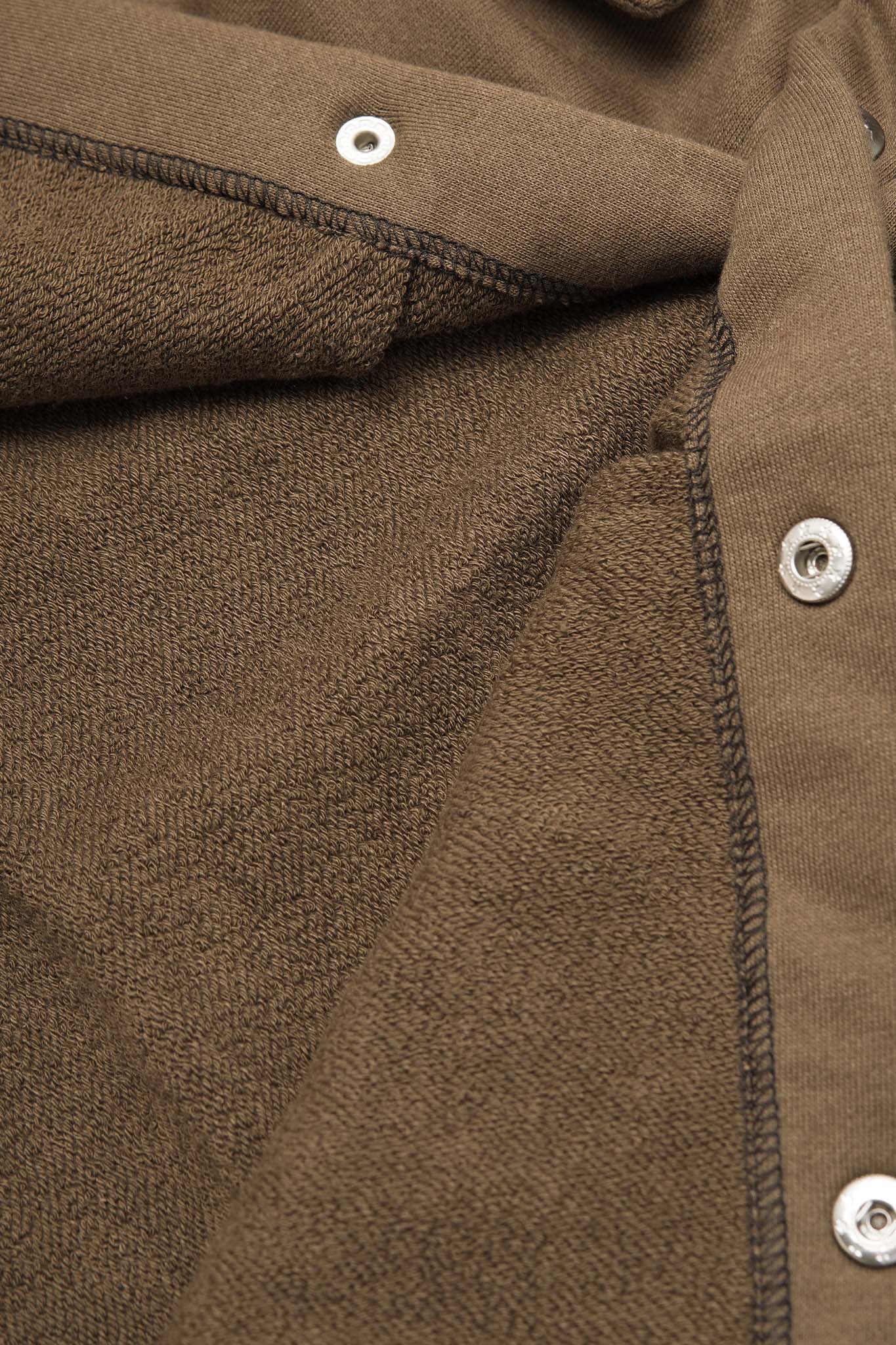 LOUNGE TRUCKER JACKET IN OLIVE DRAB - Image 9