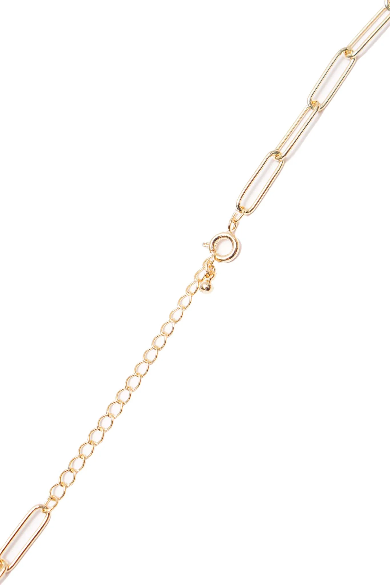 LUCENT LINK GOLD CHAIN NECKLACE - Image 3